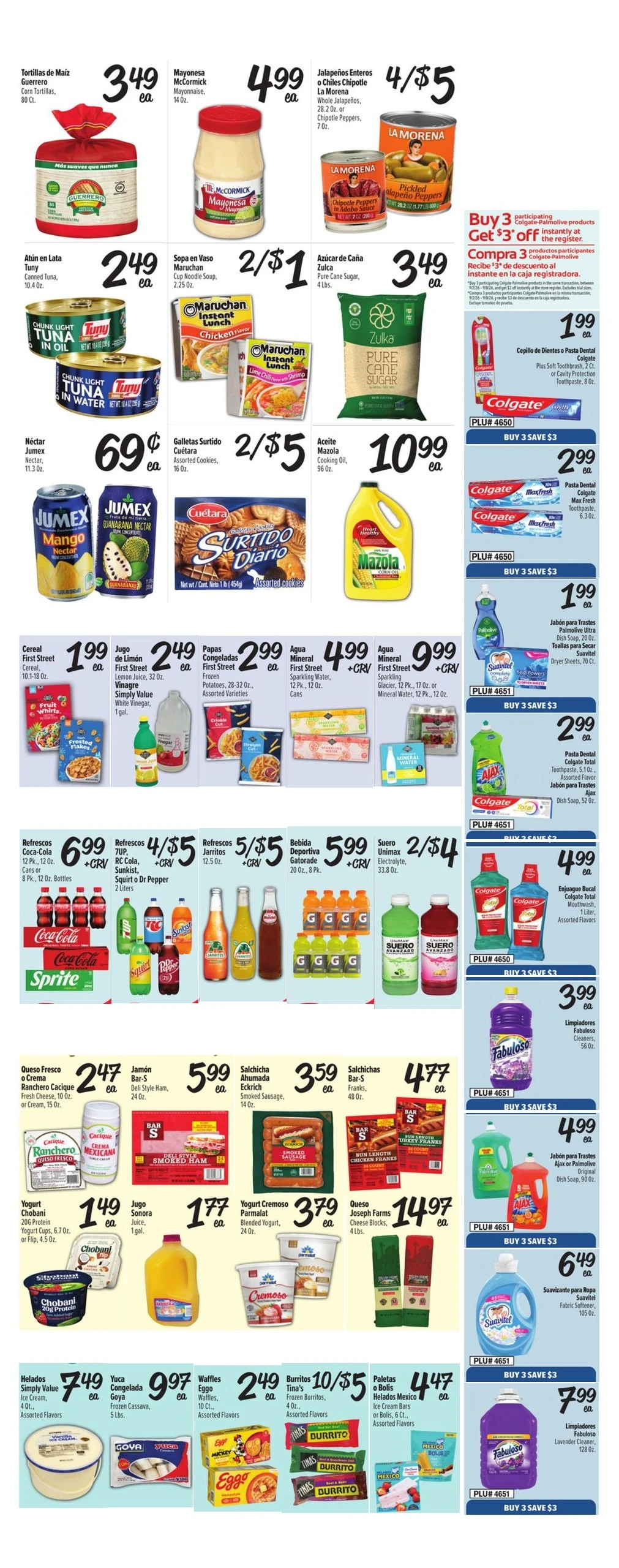 El Super Page 2 of 4, weekly ad for Sep 16 - Sep 22, 2026