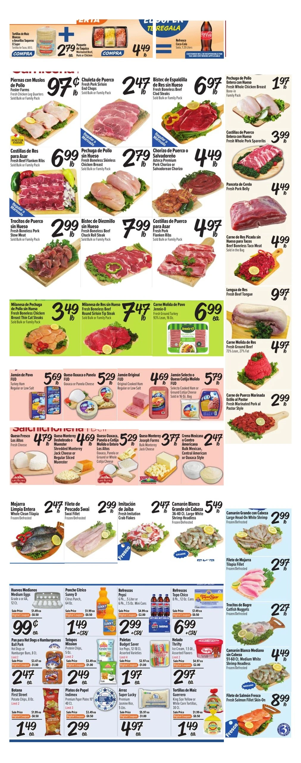 El Super Page 3 of 4, weekly ad for Sep 16 - Sep 22, 2026