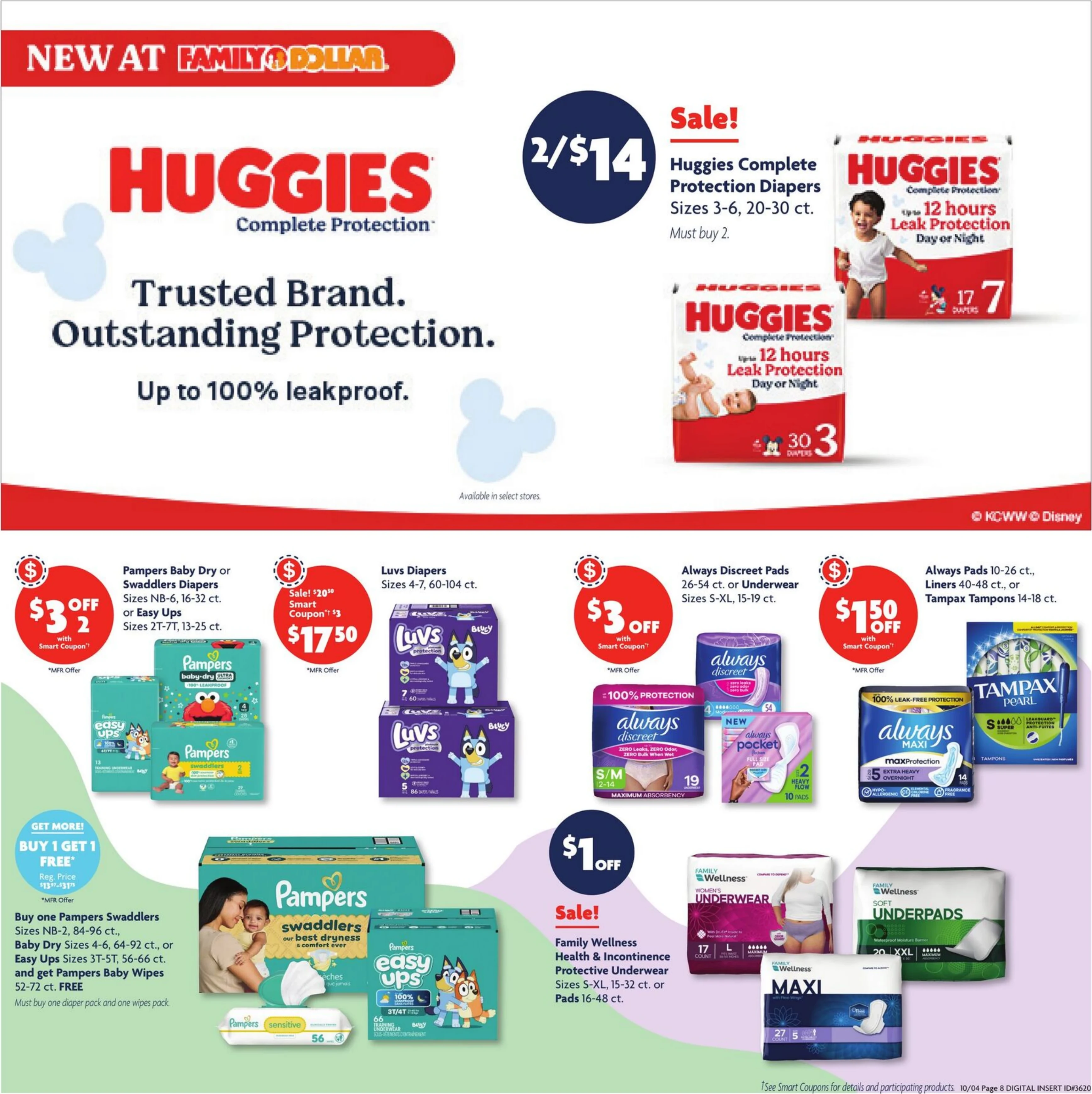 Family Dollar Page 12 of 13, weekly ad for Oct 4 - Oct 12, 2026