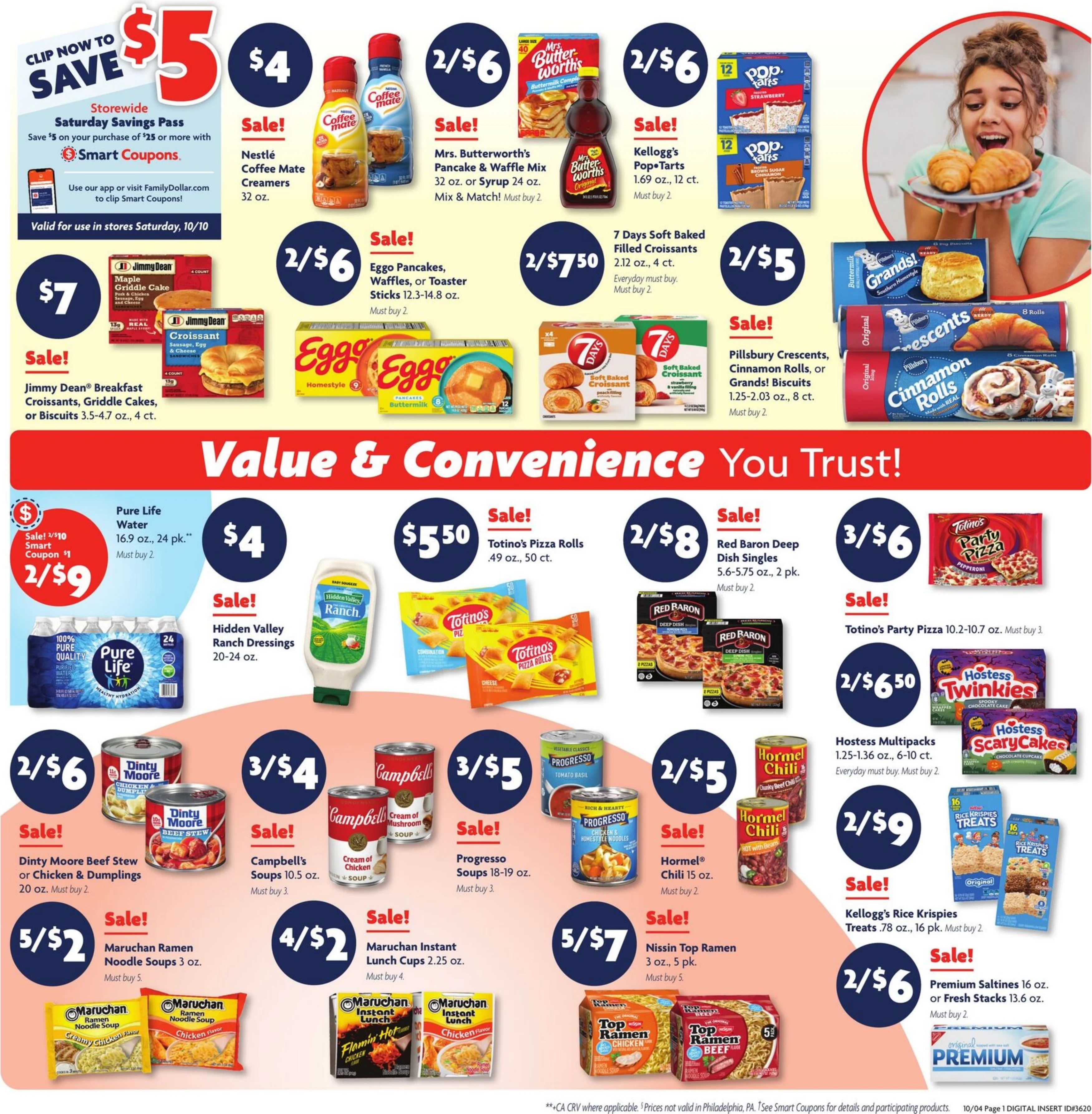 Family Dollar Page 2 of 13, weekly ad for Oct 4 - Oct 12, 2026