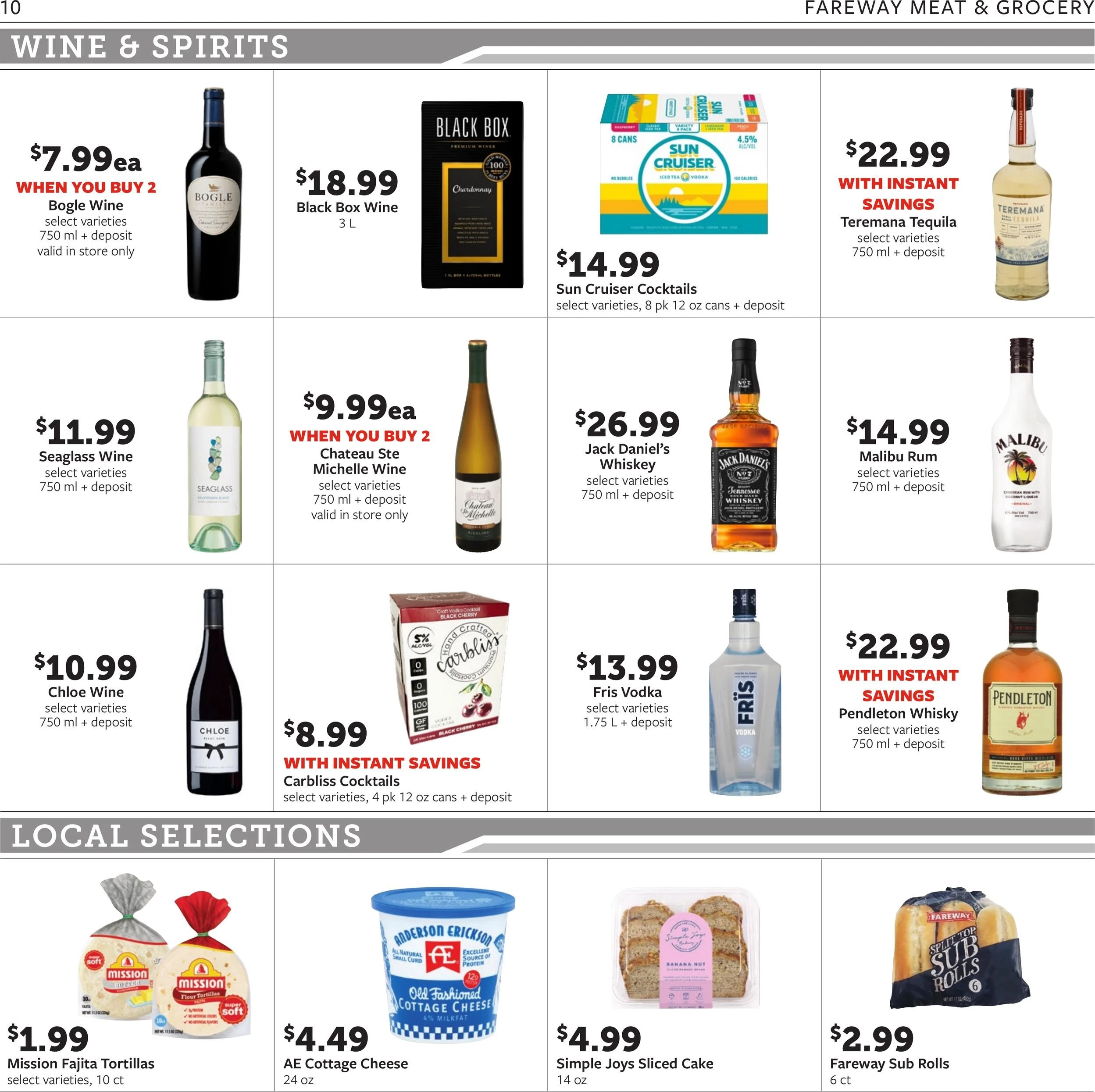 Fareway Page 10 of 22, weekly ad for Oct 5 - Oct 10, 2026