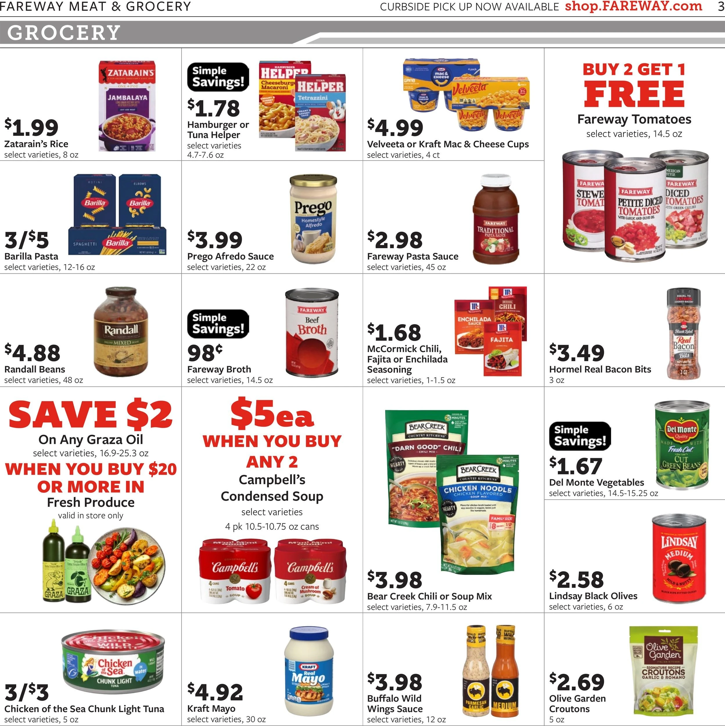 Fareway Page 3 of 22, weekly ad for Oct 5 - Oct 10, 2026