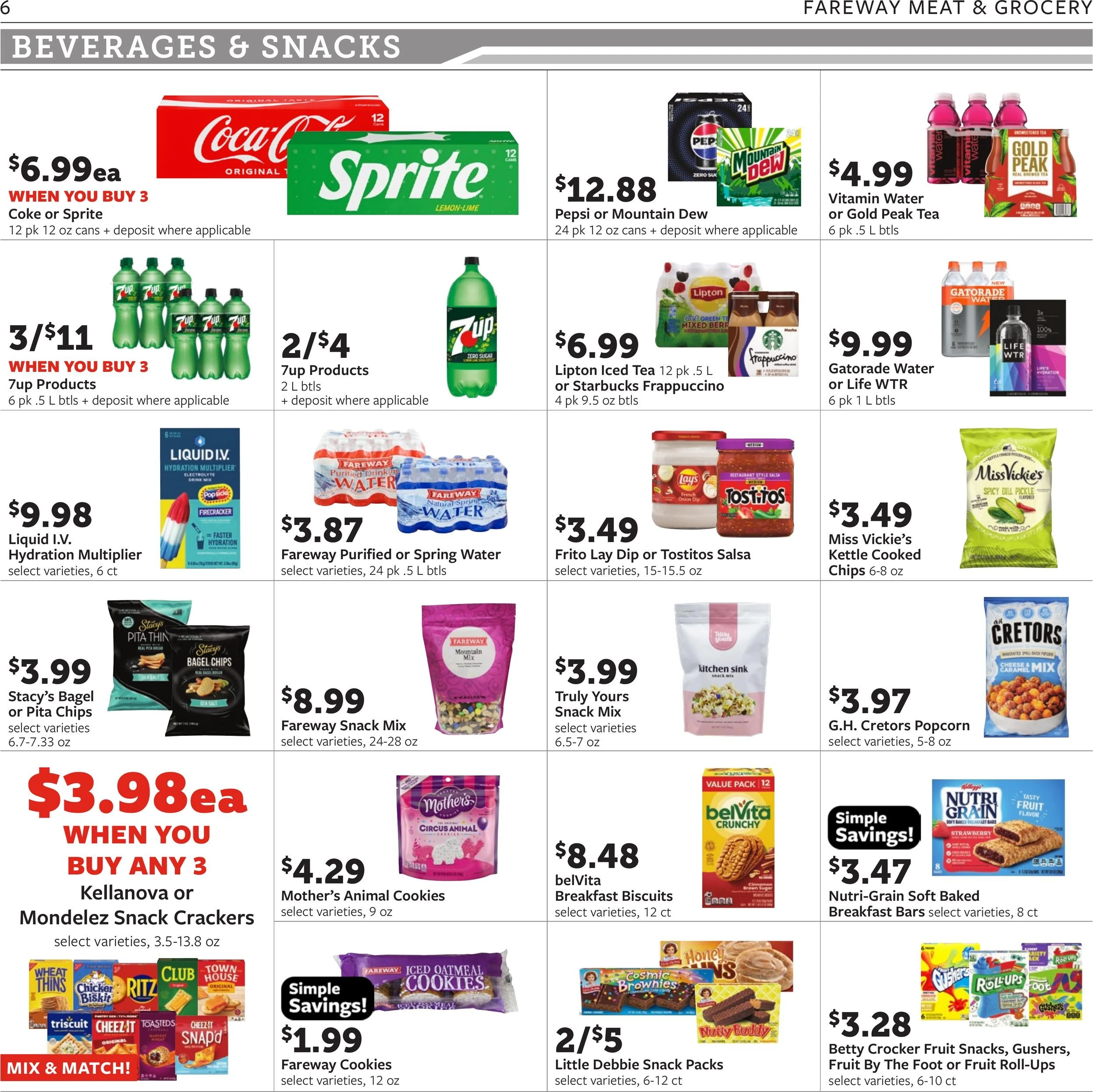 Fareway Page 6 of 22, weekly ad for Oct 5 - Oct 10, 2026
