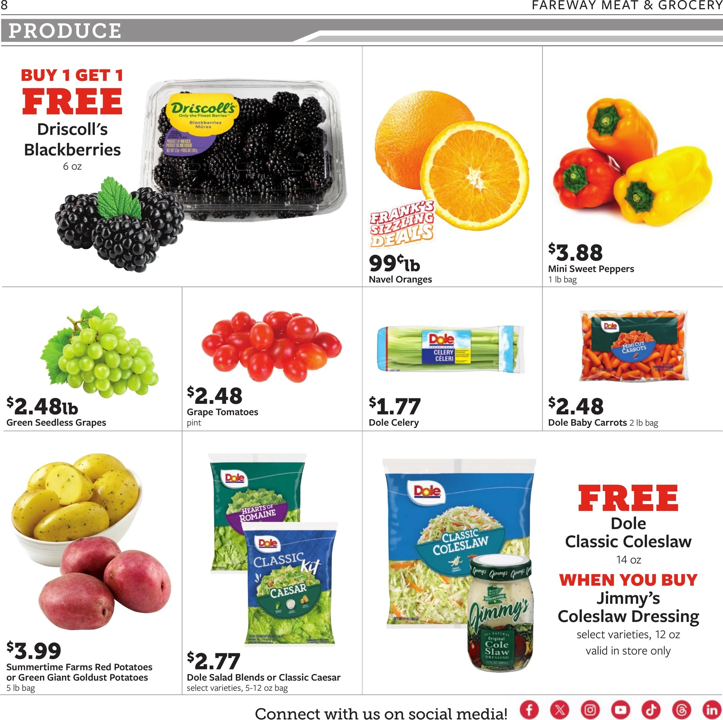 Fareway Page 8 of 22, weekly ad for Oct 5 - Oct 10, 2026