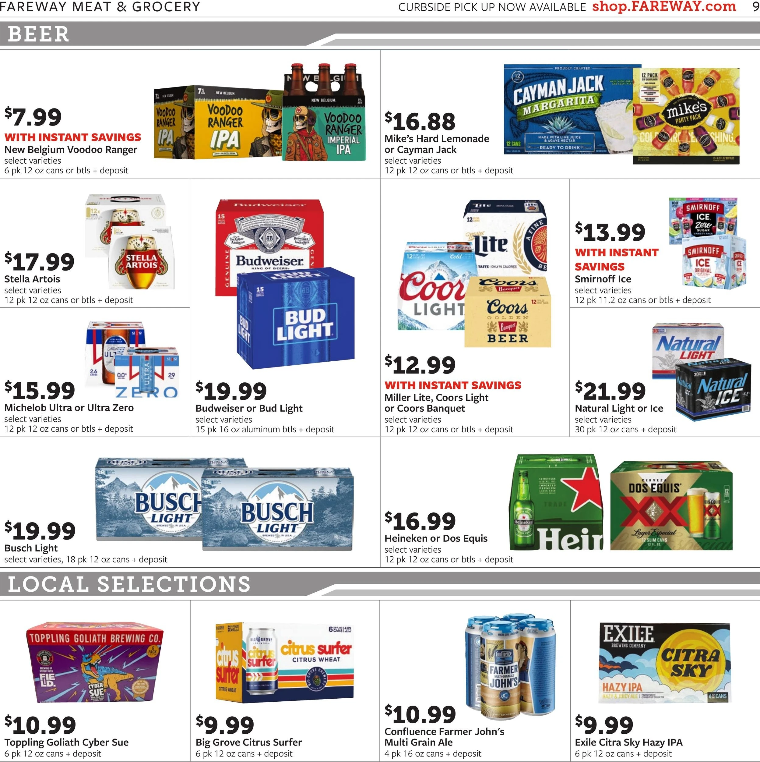 Fareway Page 9 of 22, weekly ad for Oct 5 - Oct 10, 2026