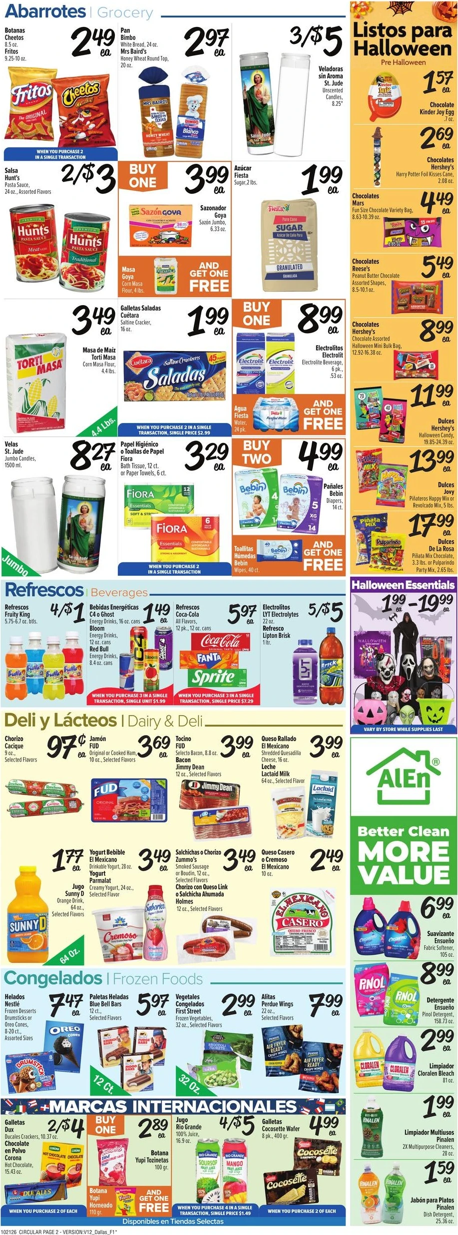 Fiesta Mart Page 2 of 4, weekly ad for Oct 21 - Oct 27, 2026