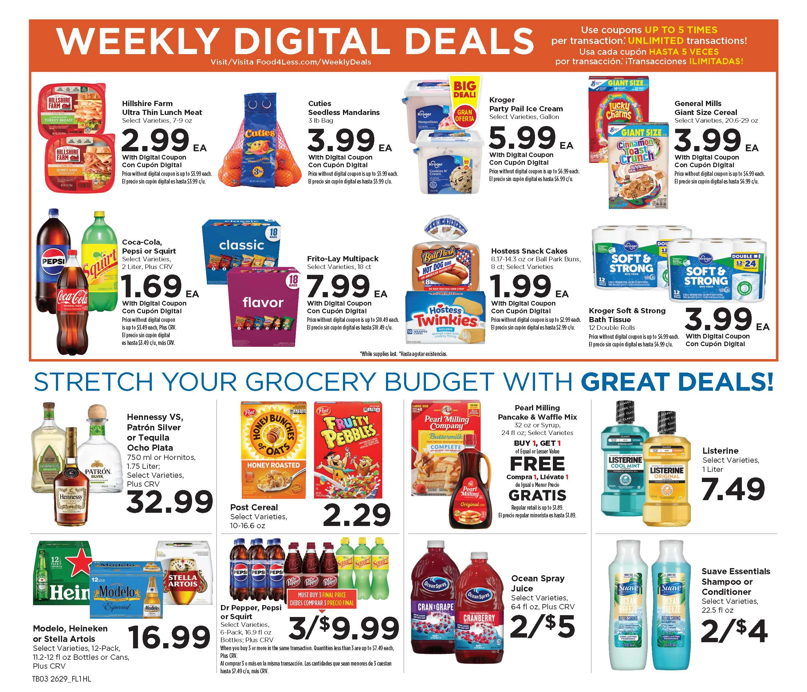 Food 4 Less Page 5 of 8, weekly ad for Aug 19 - Aug 26, 2026