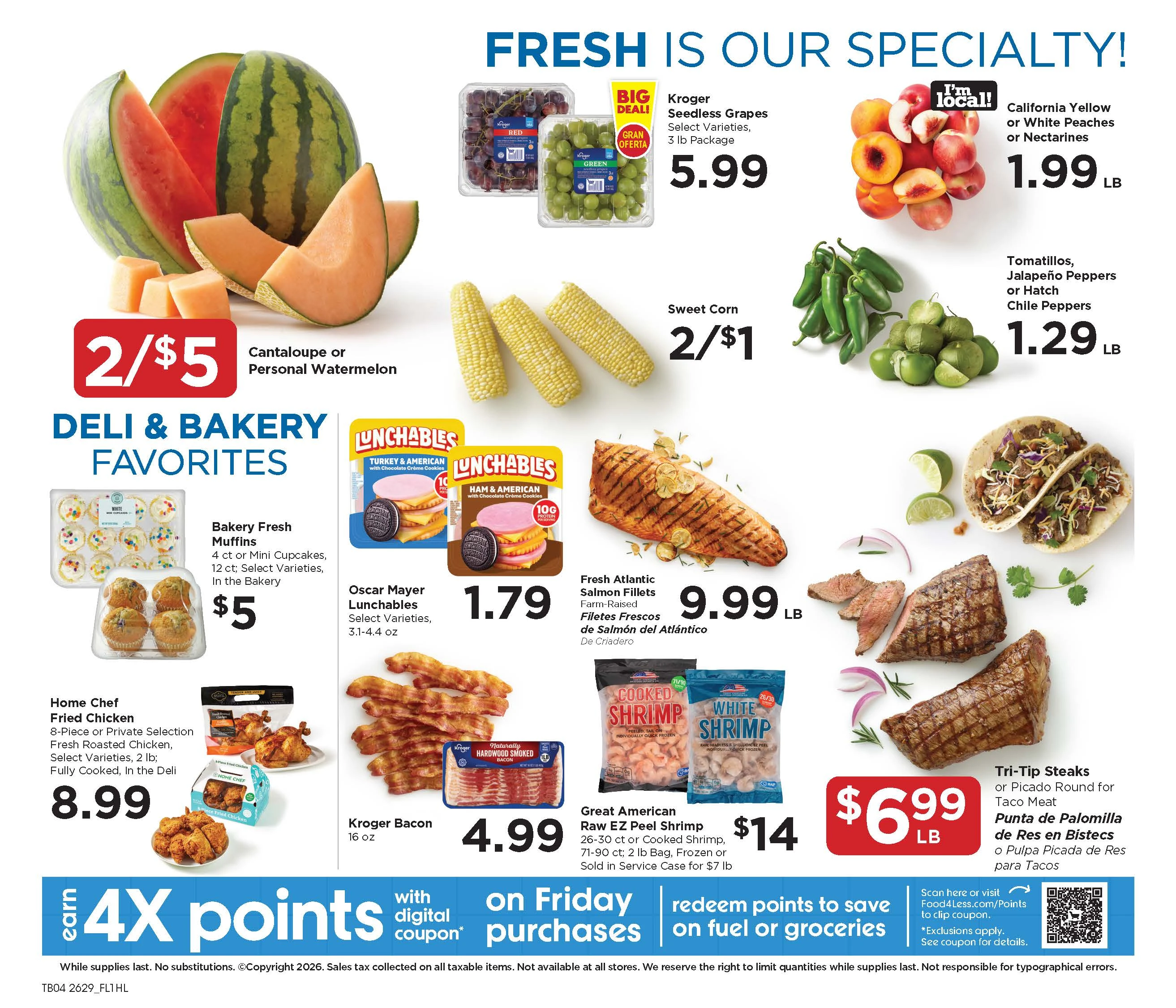 Food 4 Less Page 6 of 8, weekly ad for Aug 19 - Aug 26, 2026