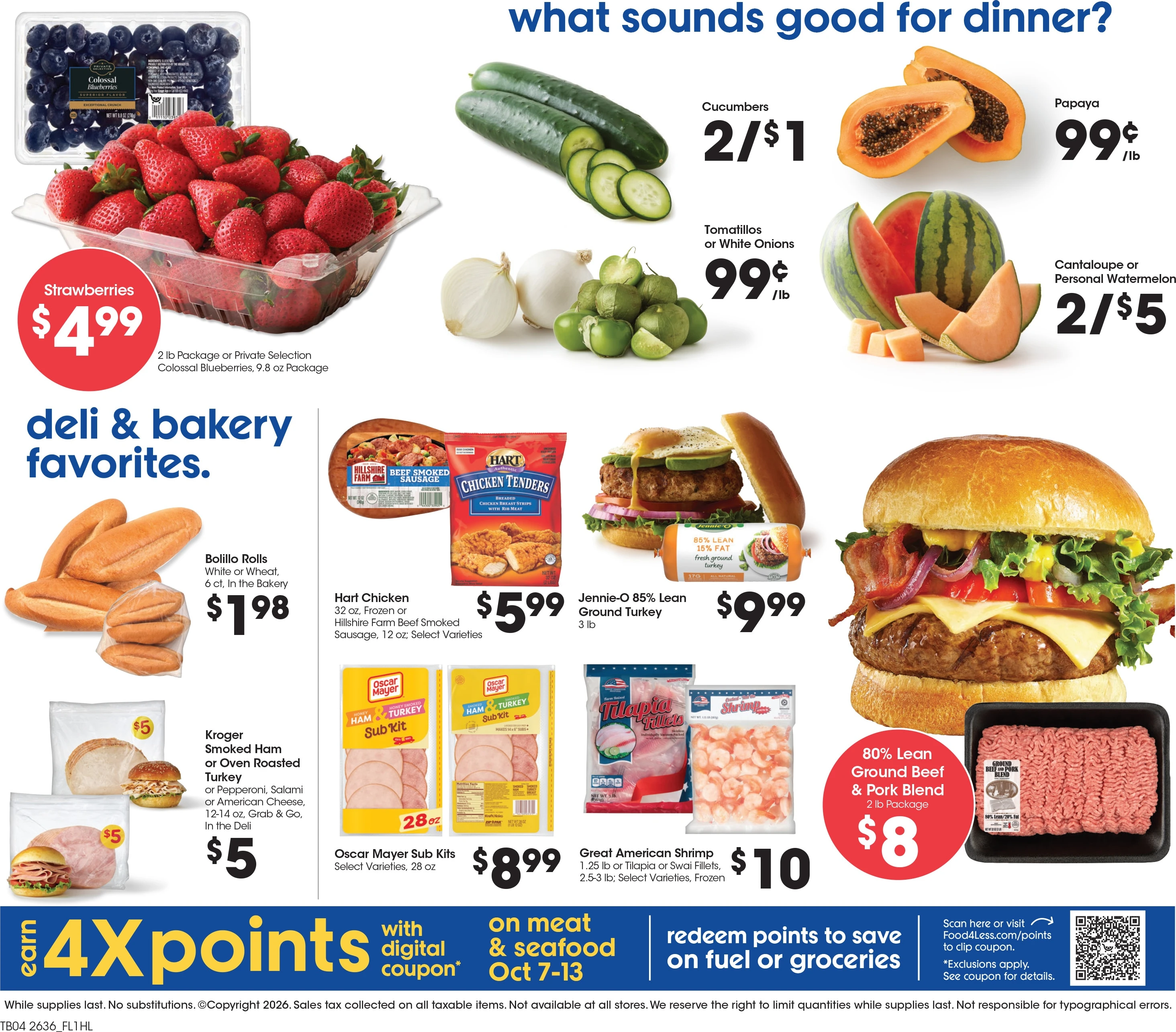 Food 4 Less Page 5 of 9, weekly ad for Oct 7 - Oct 13, 2026