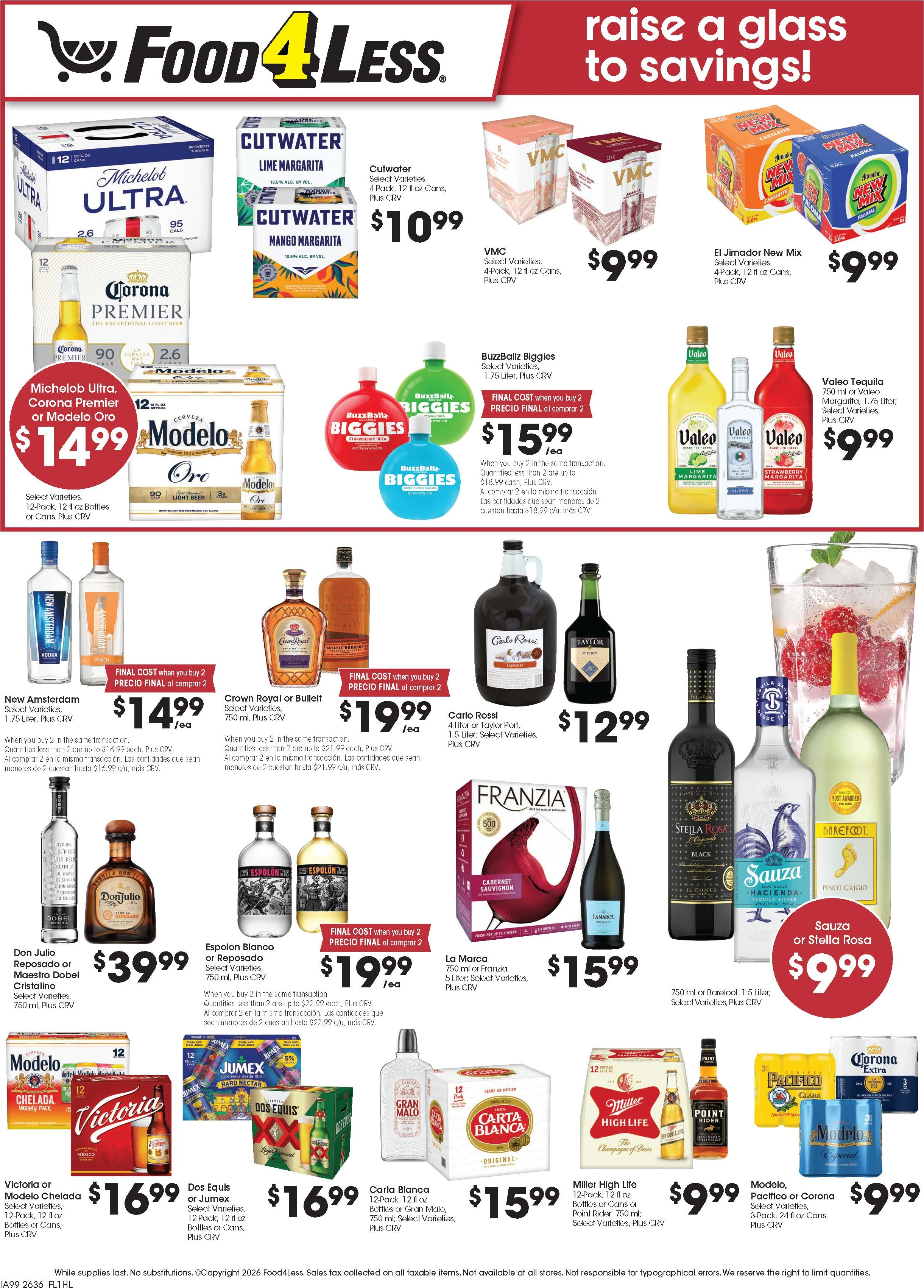 Food 4 Less Page 9 of 9, weekly ad for Oct 7 - Oct 13, 2026