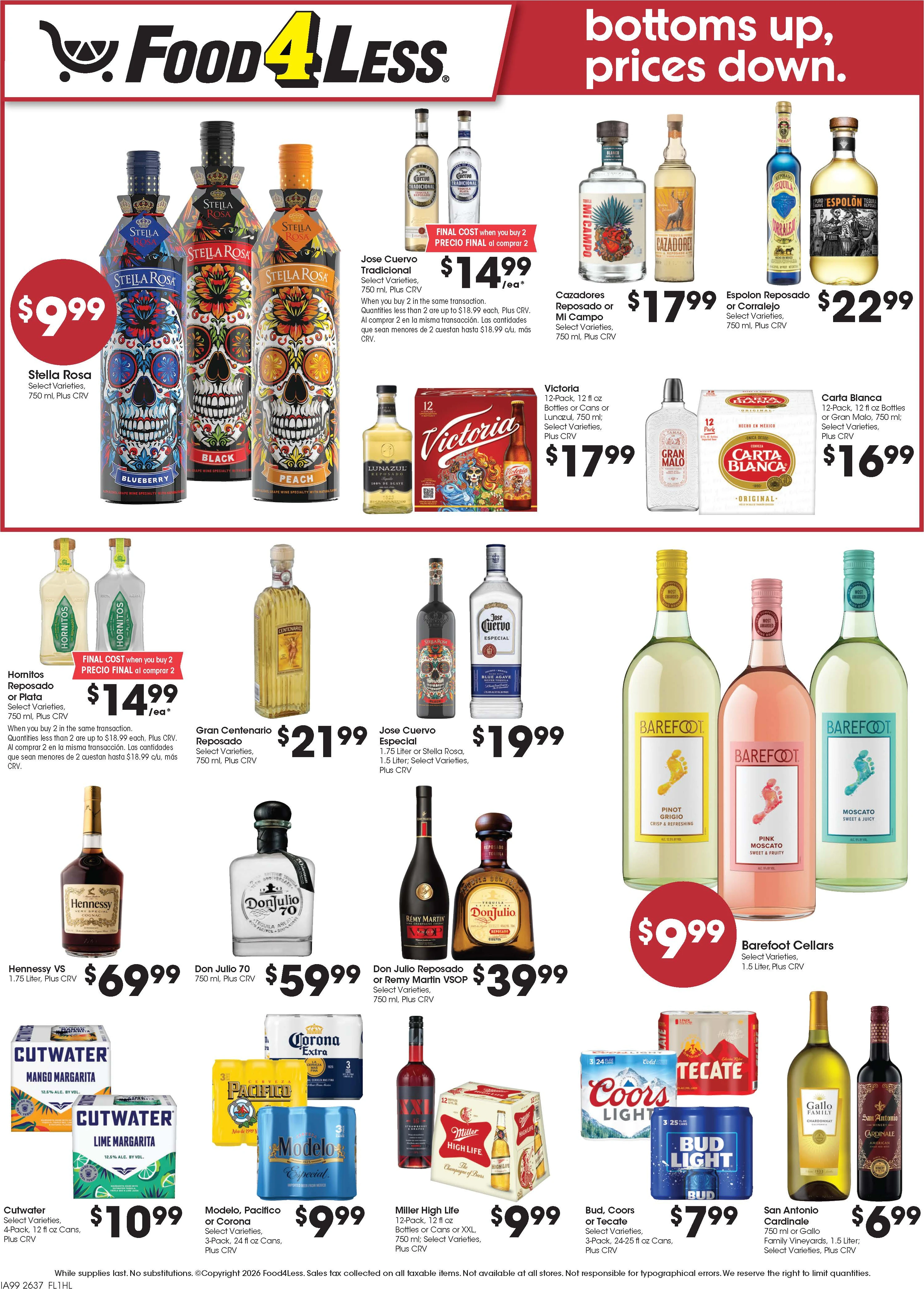 Food 4 Less Page 9 of 9, weekly ad for Oct 14 - Oct 20, 2026