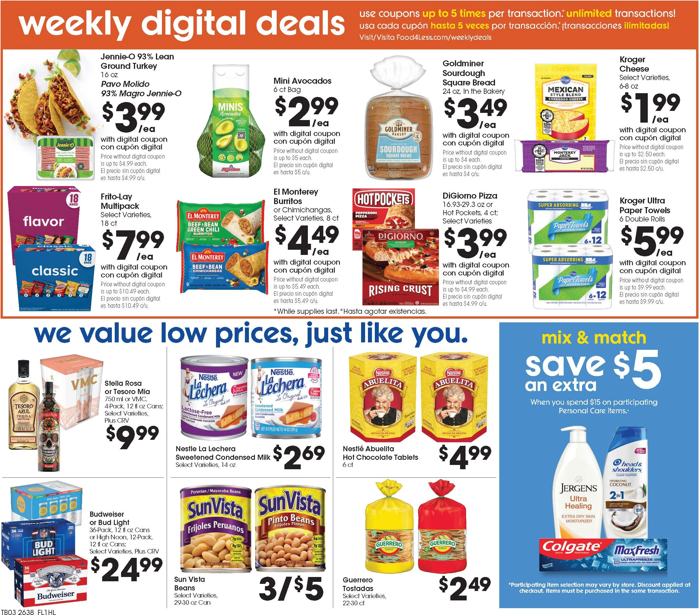 Food 4 Less Page 4 of 11, weekly ad for Oct 21 - Oct 27, 2026