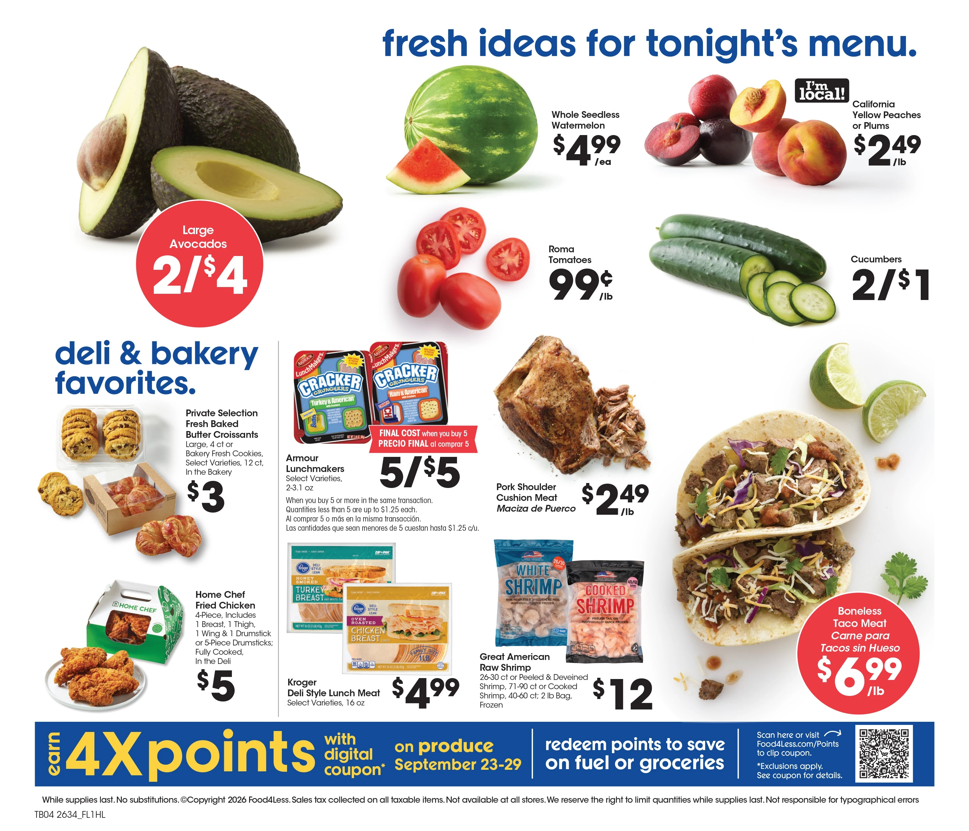 Food 4 Less Page 5 of 8, weekly ad for Sep 23 - Sep 30, 2026