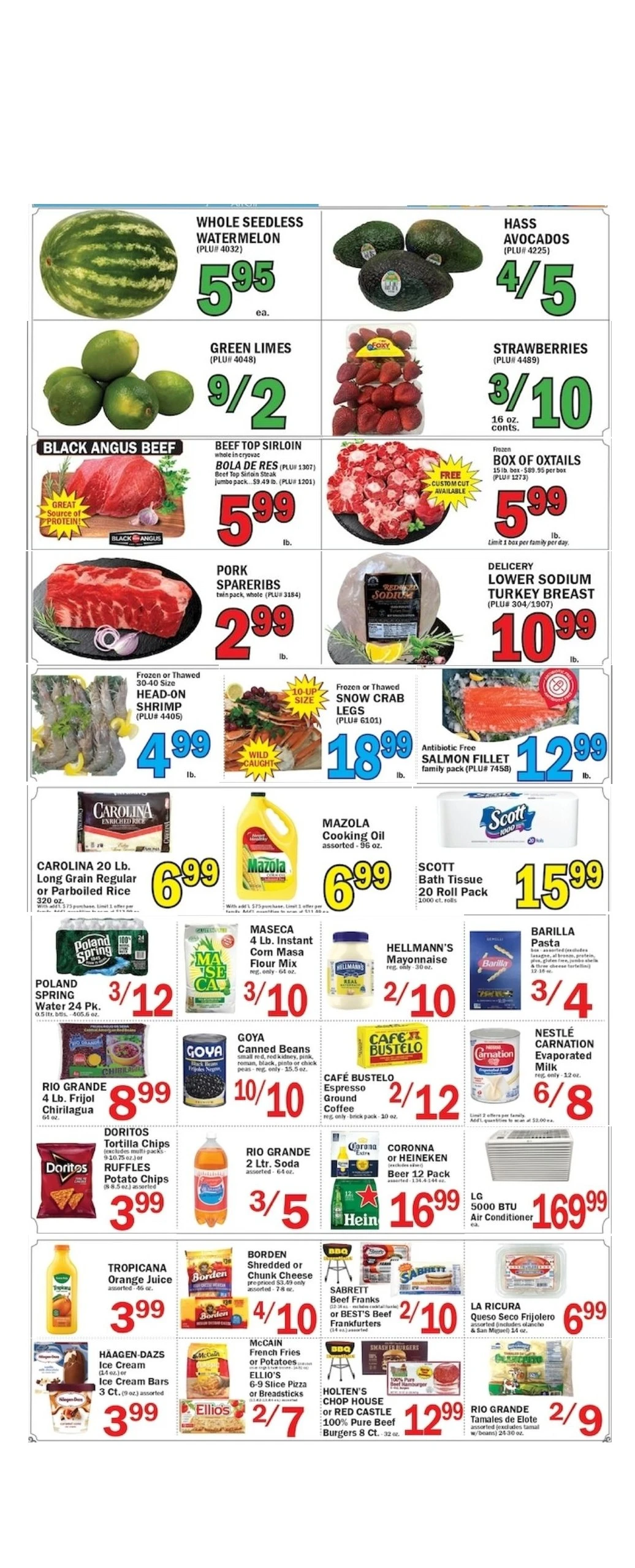 Food Bazaar Page 1 of 6, weekly ad for Aug 6 - Aug 12, 2026