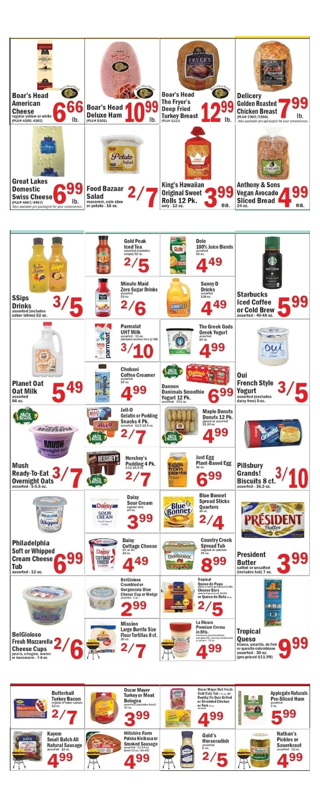 Food Bazaar Page 4 of 6, weekly ad for Aug 6 - Aug 12, 2026