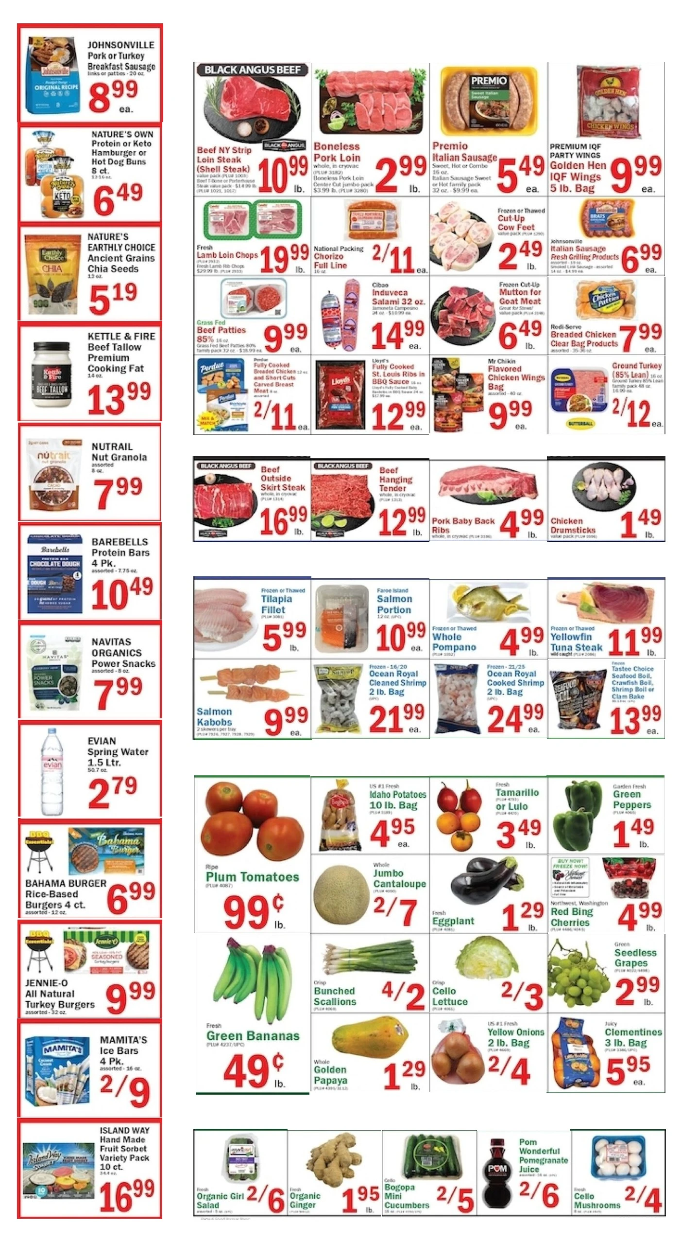 Food Bazaar Page 6 of 6, weekly ad for Aug 6 - Aug 12, 2026