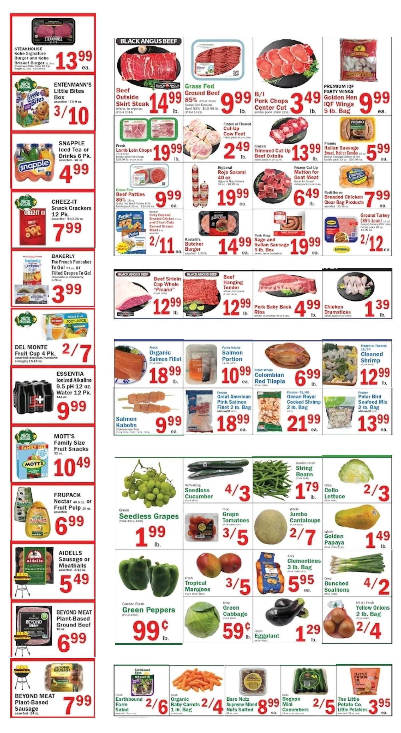 Food Bazaar Page 6 of 6, weekly ad for Aug 13 - Aug 19, 2026