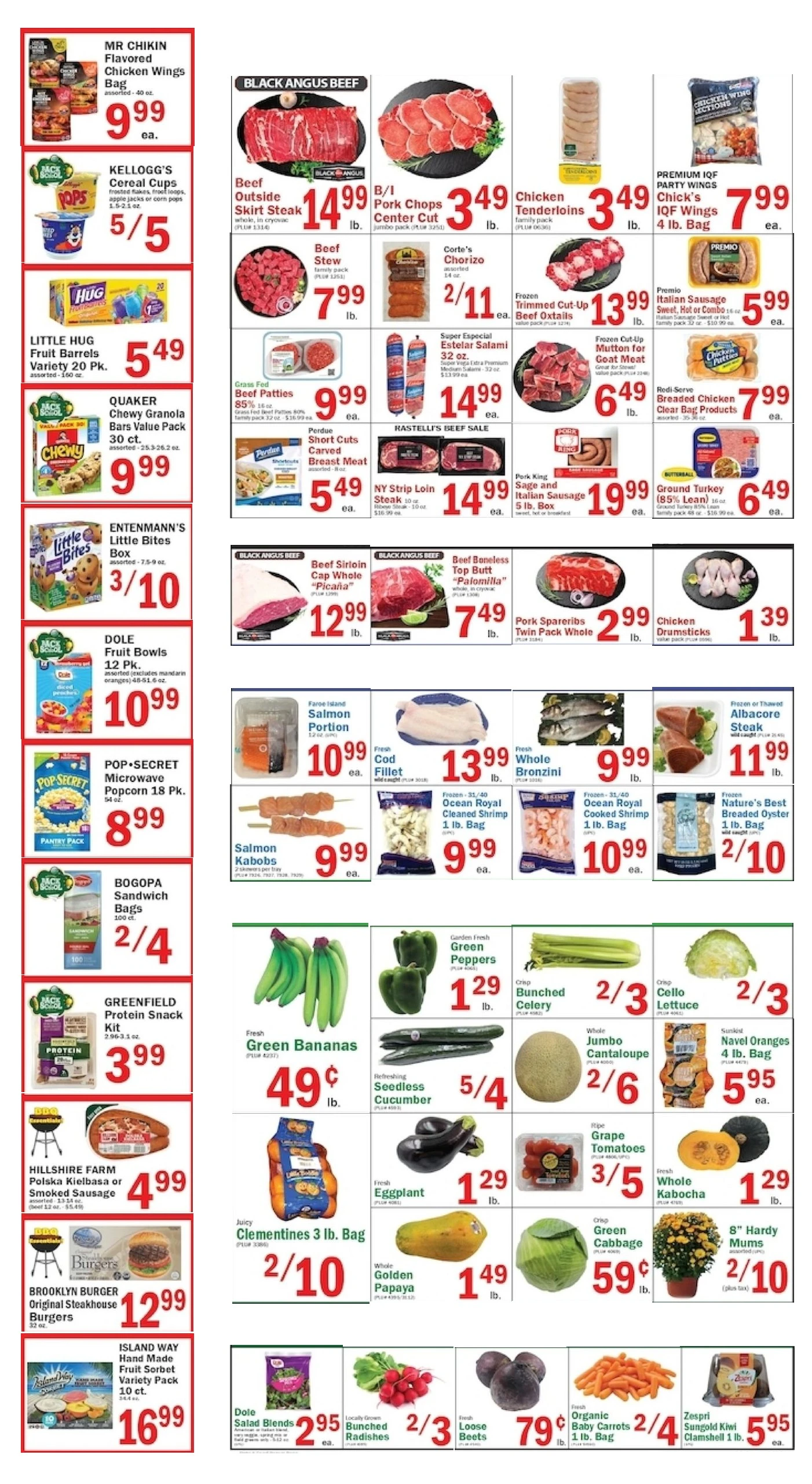 Food Bazaar Page 6 of 6, weekly ad for Aug 20 - Aug 26, 2026