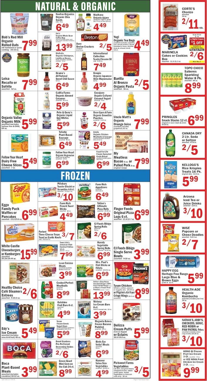 Food Bazaar Page 5 of 6, weekly ad for Oct 8 - Oct 14, 2026