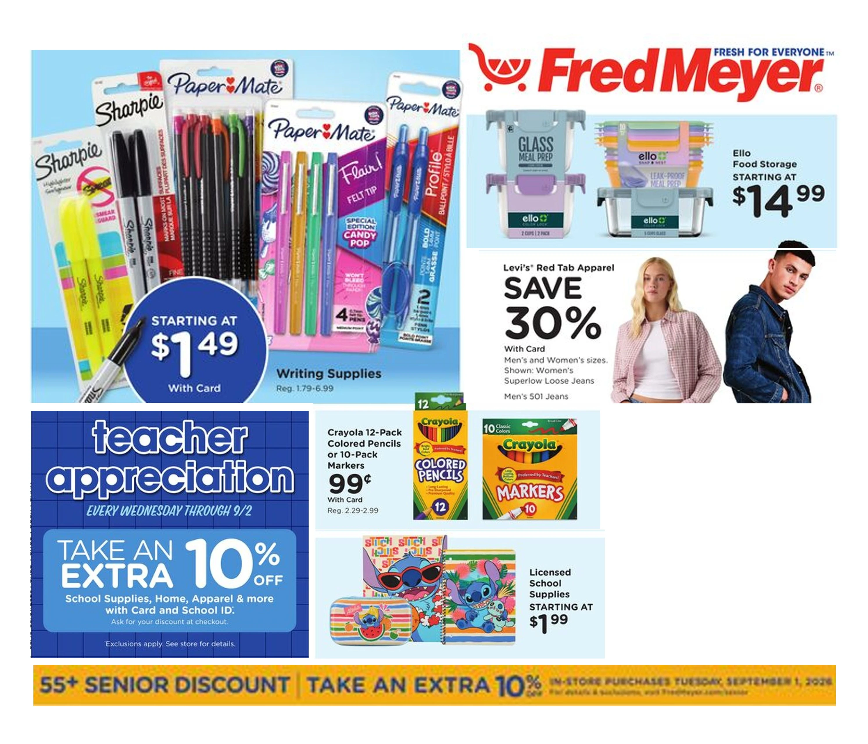 Fred Meyer weekly ad flyer, Aug19 – Sep01, 2026