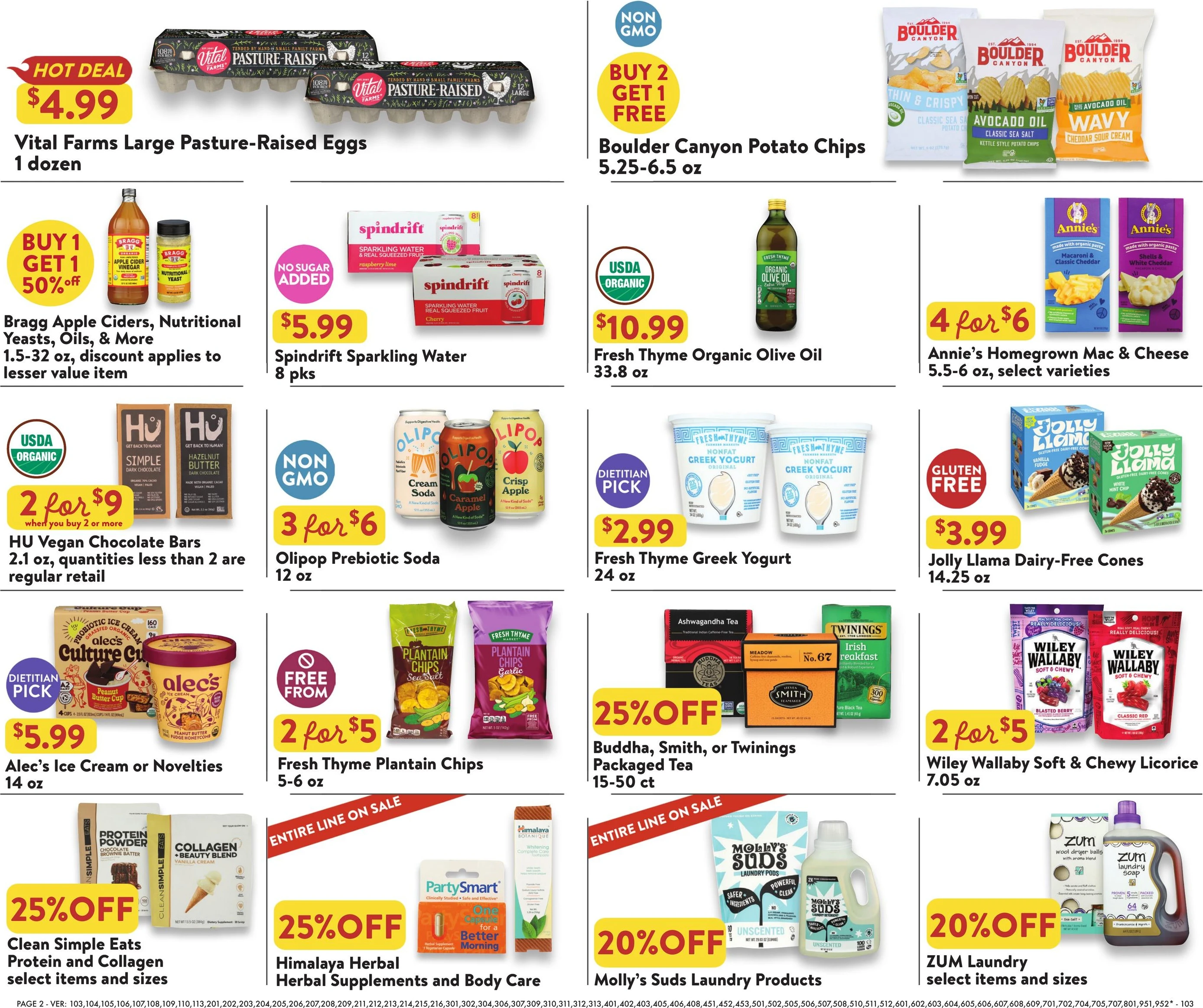 Fresh Thyme Market Page 3 of 7, weekly ad for Oct 7 - Oct 13, 2026