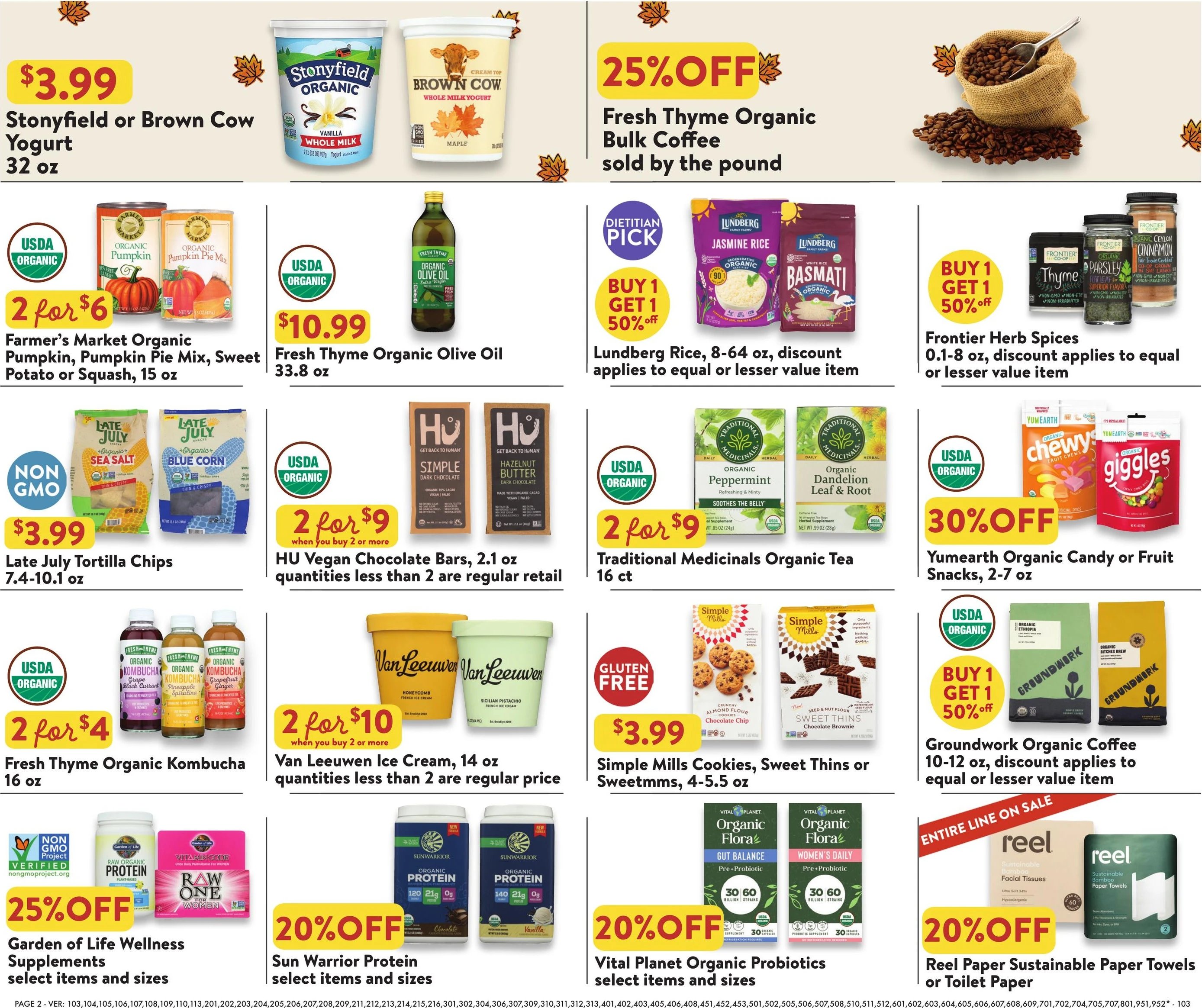Fresh Thyme Market Page 2 of 6, weekly ad for Oct 21 - Oct 27, 2026
