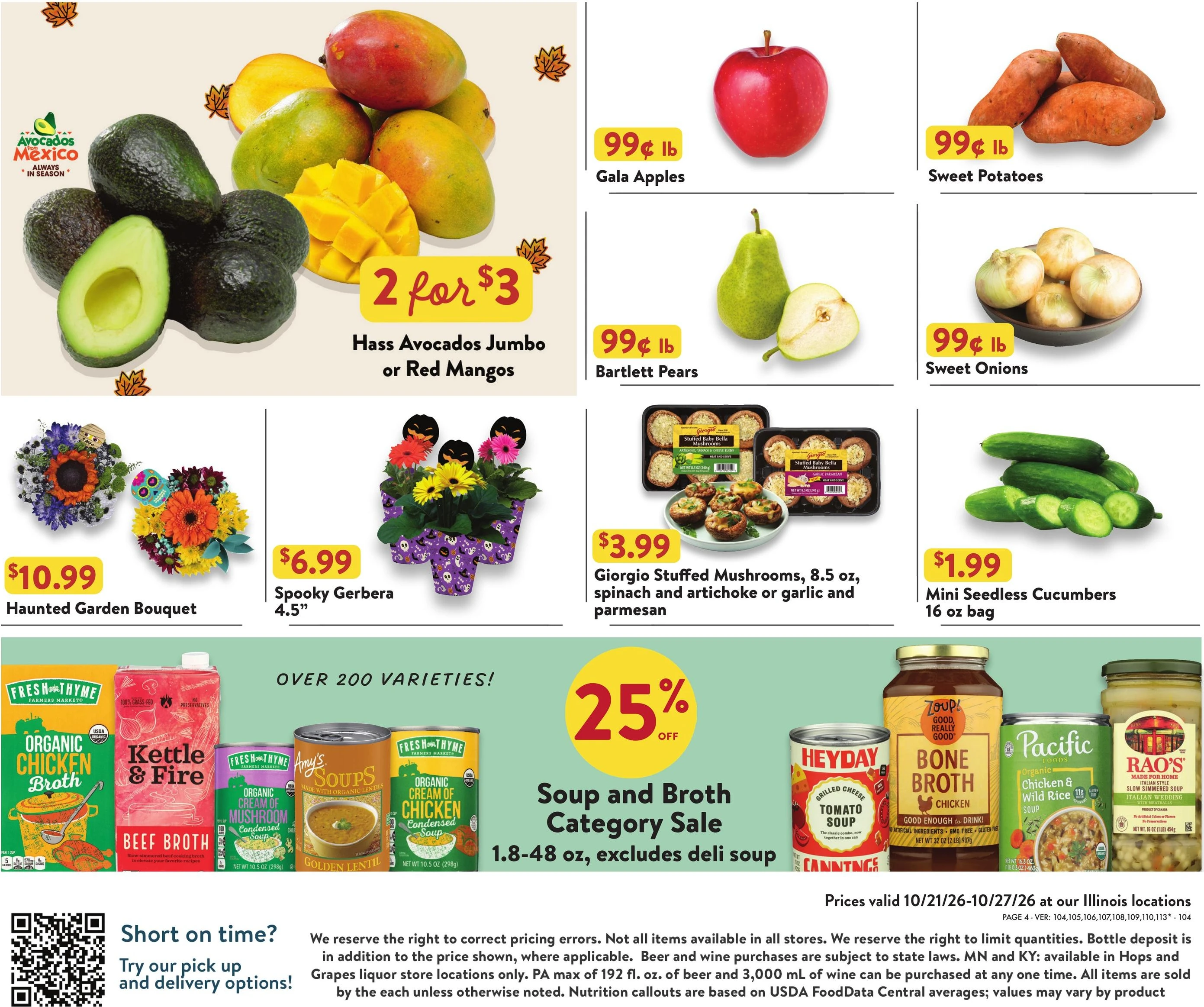 Fresh Thyme Market Page 4 of 6, weekly ad for Oct 21 - Oct 27, 2026