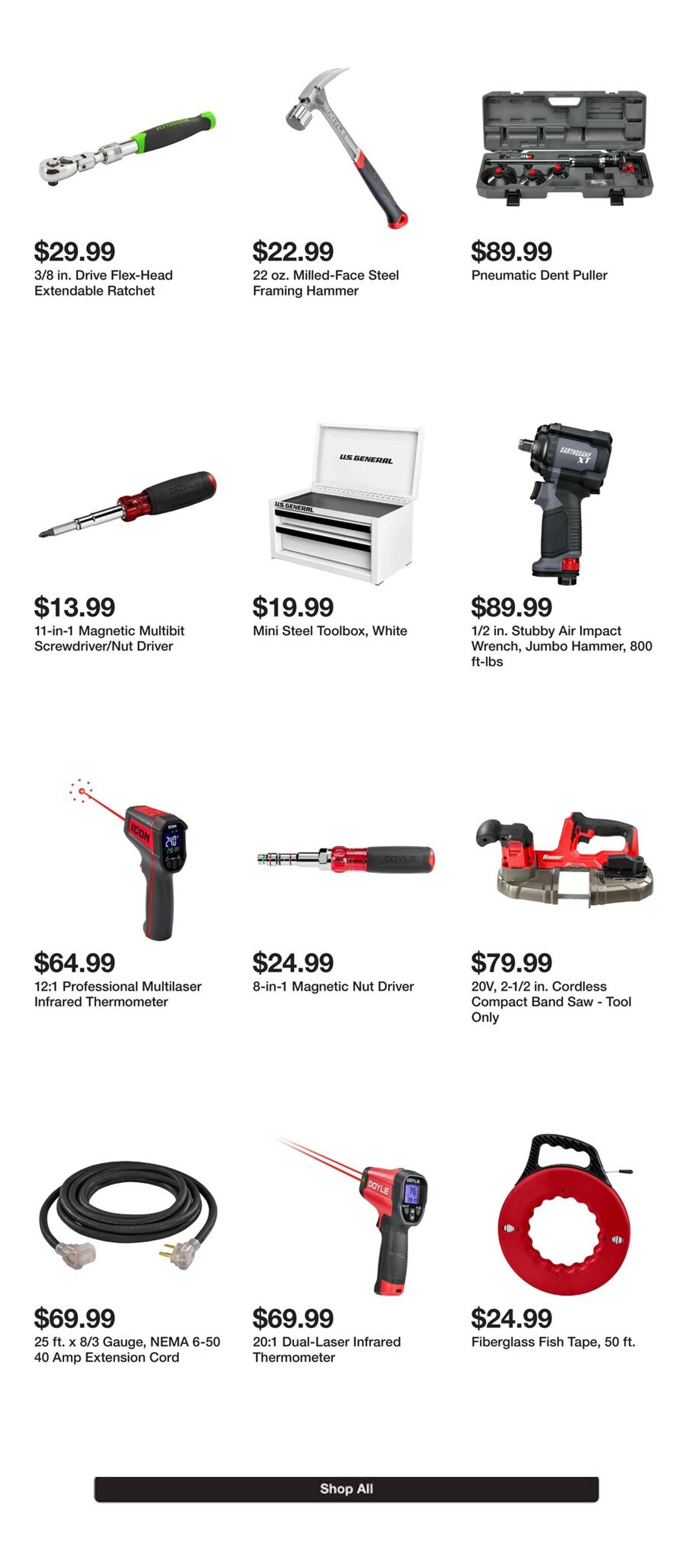 Harbor Freight Page 3 of 5, weekly ad for Oct 27 - Nov 9, 2026