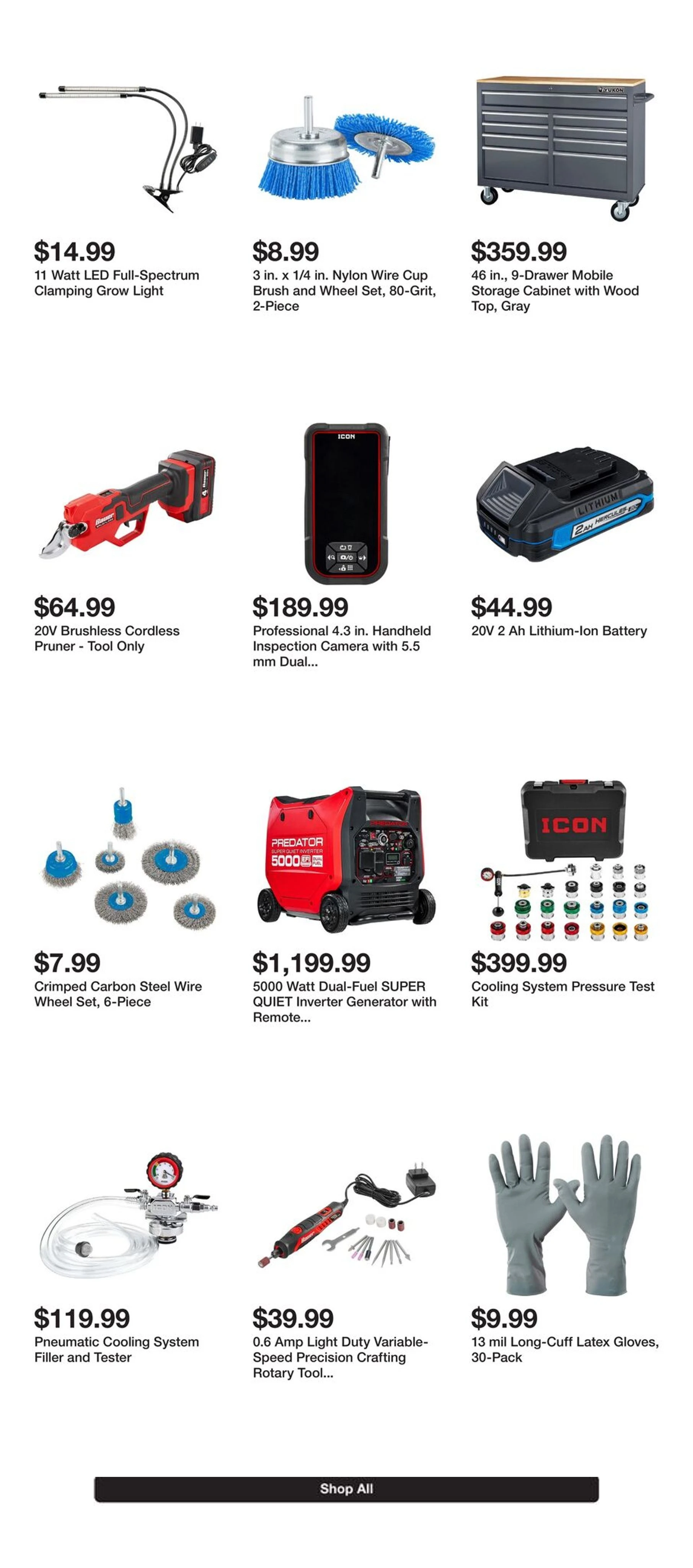 Harbor Freight Page 4 of 5, weekly ad for Oct 27 - Nov 9, 2026