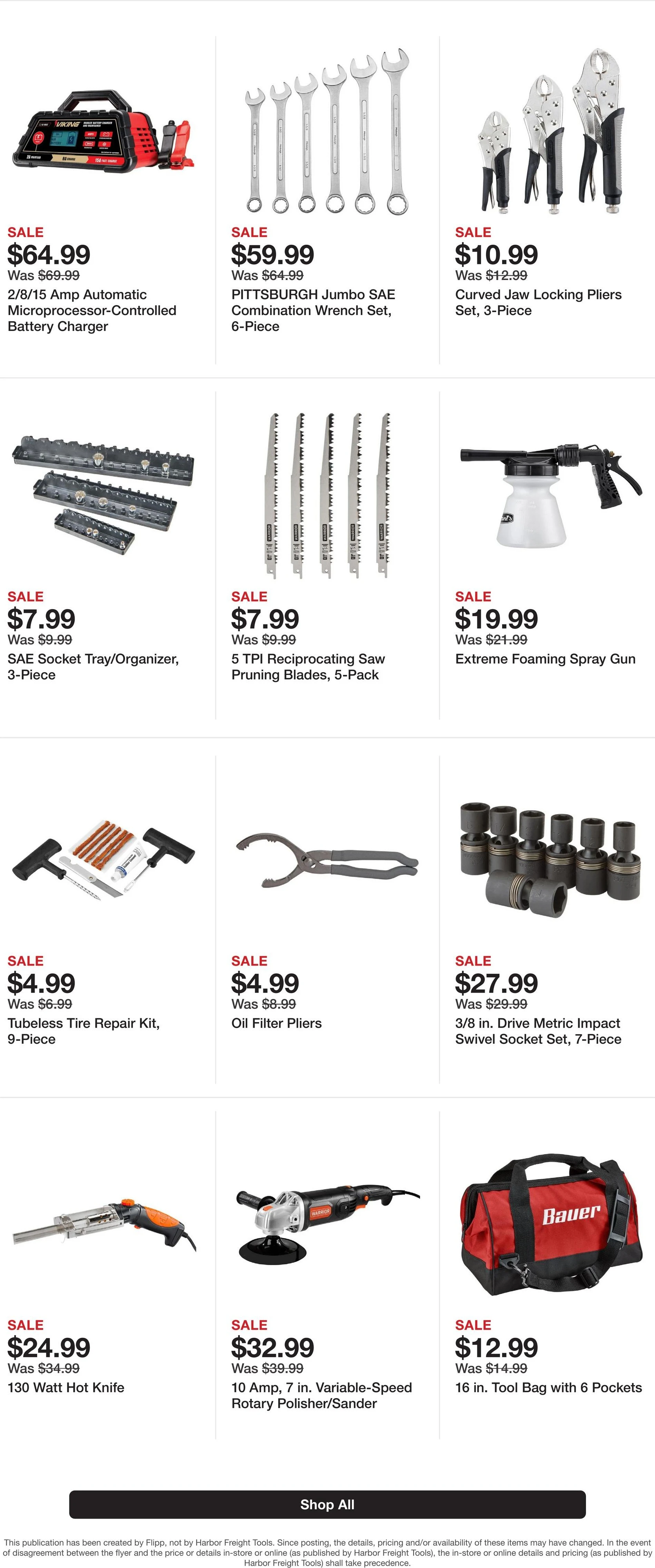 Harbor Freight Page 3 of 5, weekly ad for Sep 29 - Oct 12, 2026