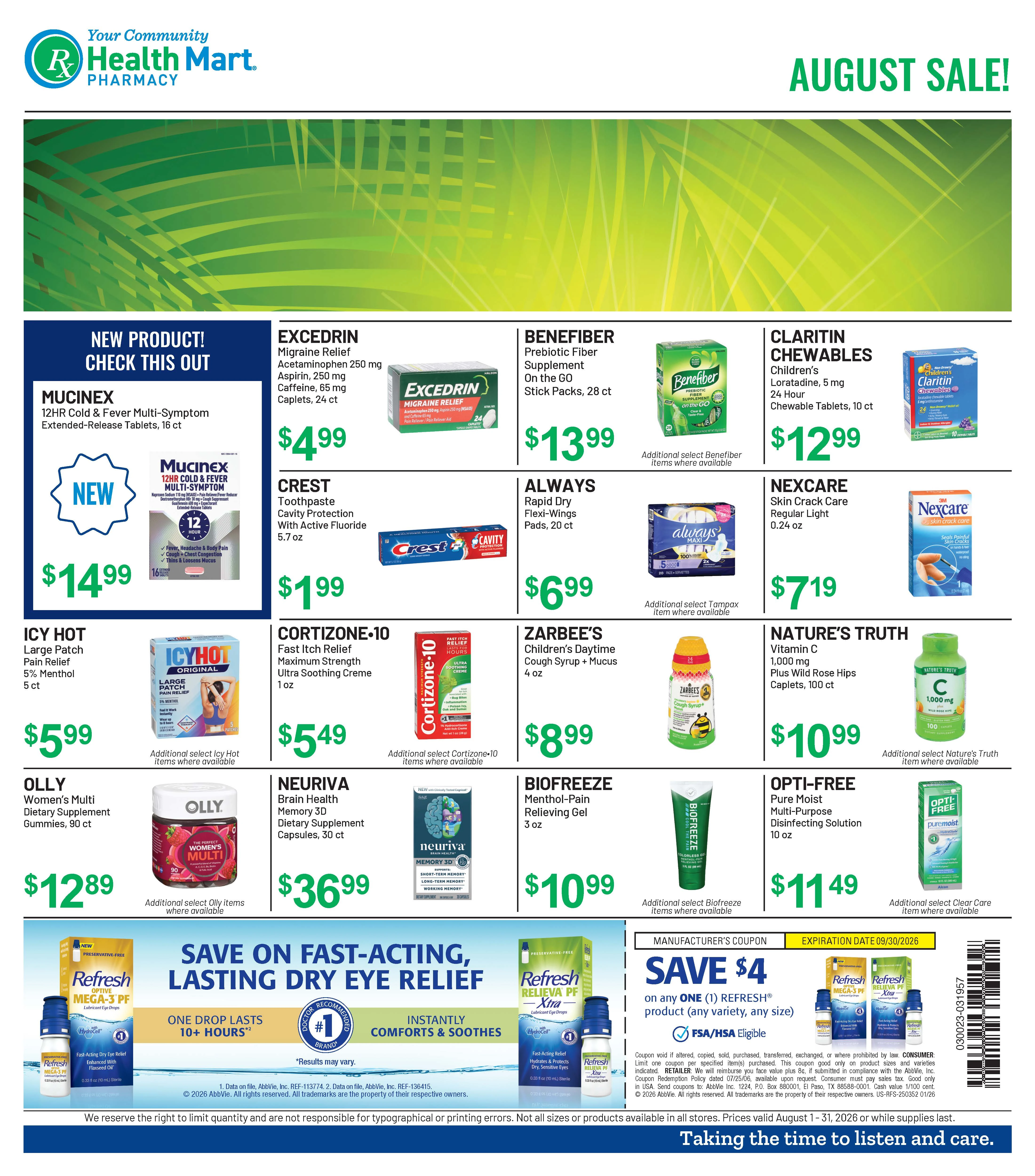 Health Mart Pharmacy Page 1