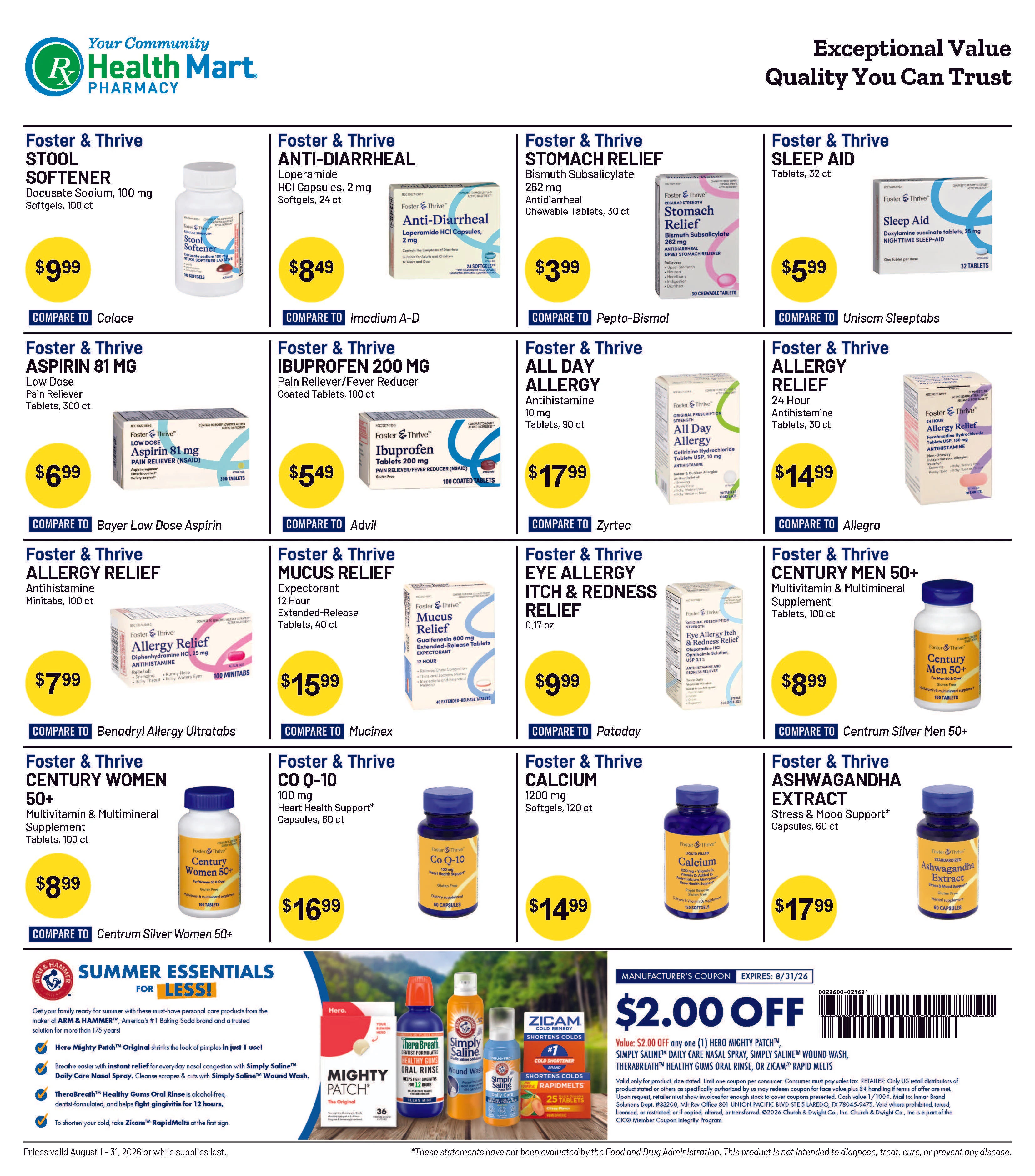 Health Mart Pharmacy Page 2