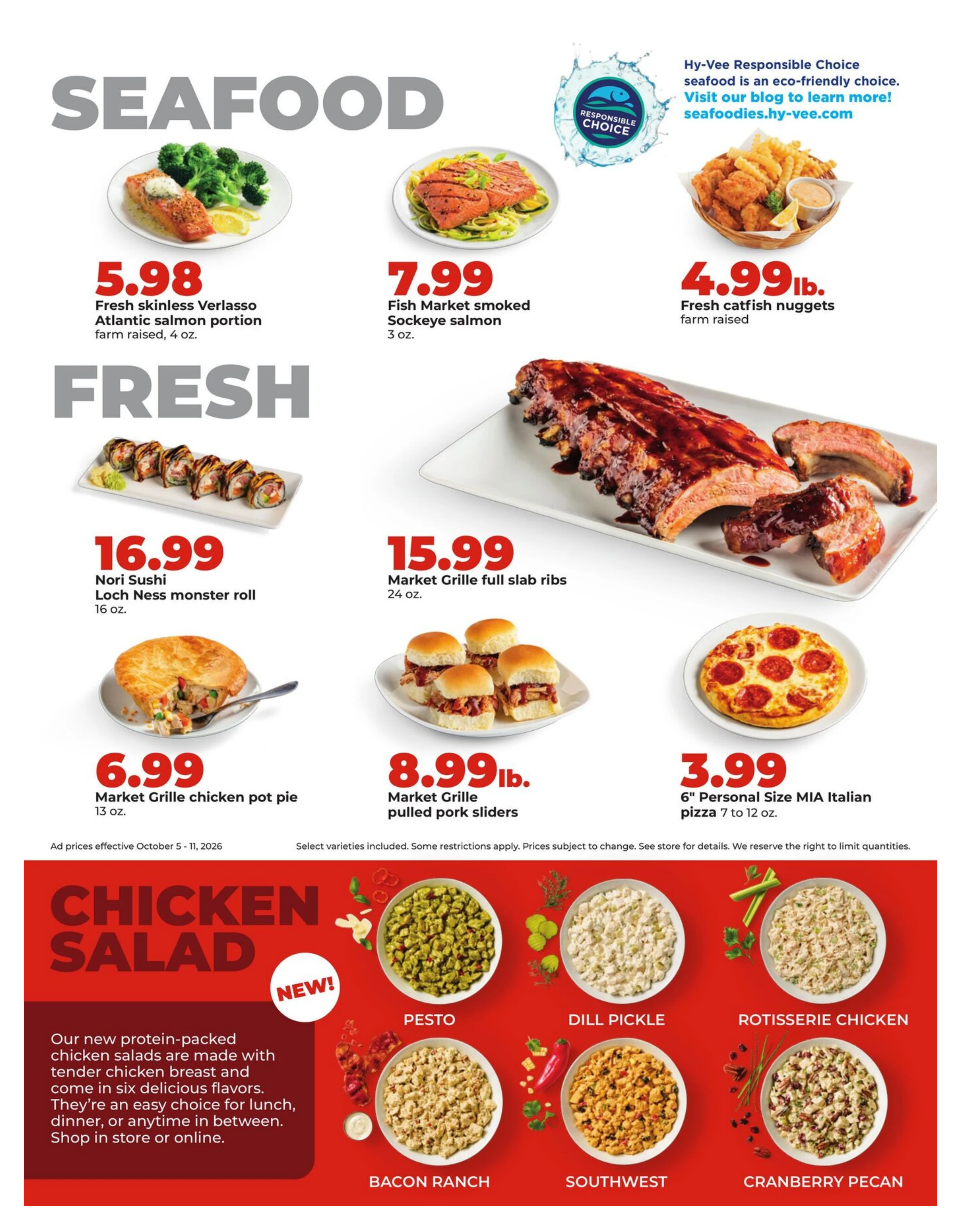 Hy-Vee Page 17 of 43, weekly ad for Oct 5 - Oct 11, 2026