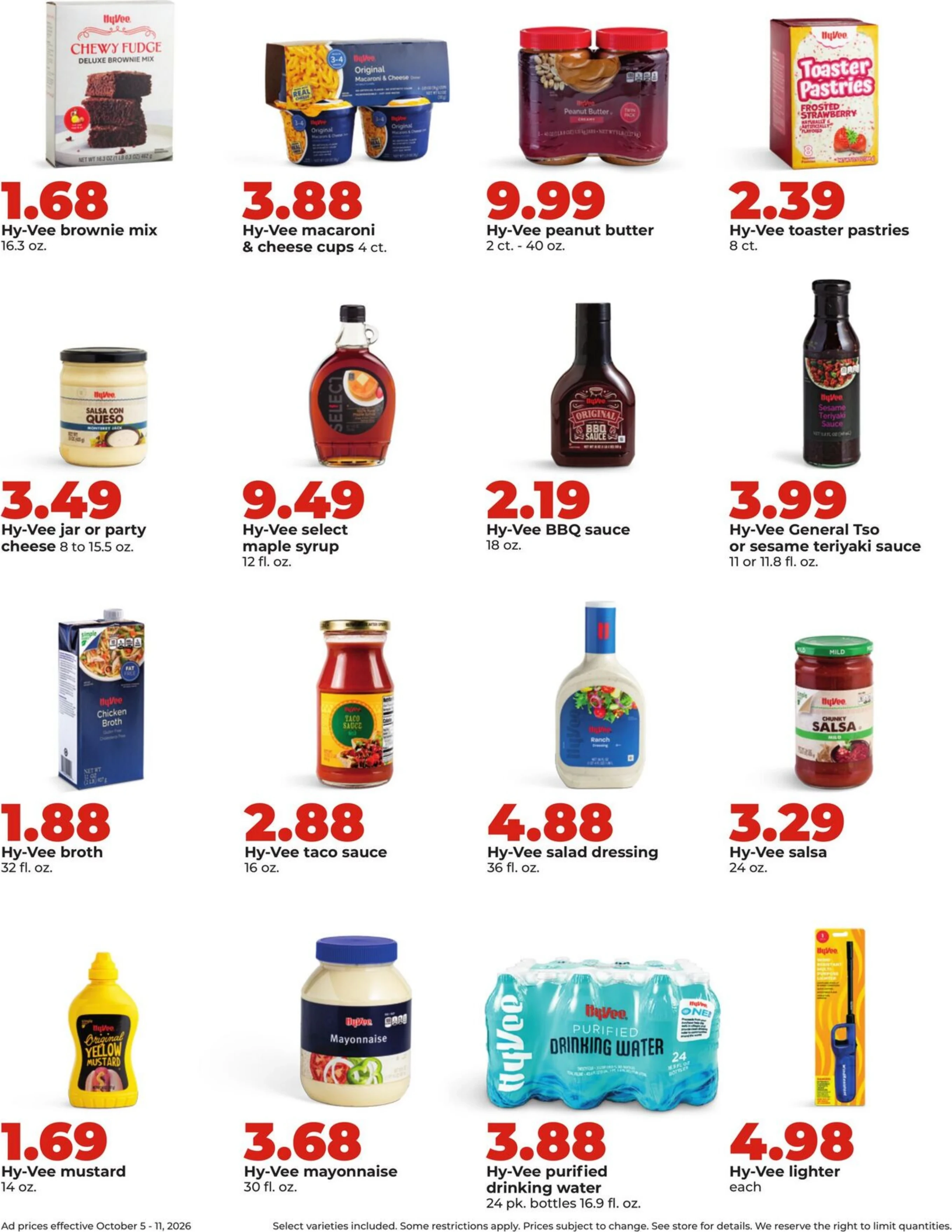 Hy-Vee Page 21 of 43, weekly ad for Oct 5 - Oct 11, 2026