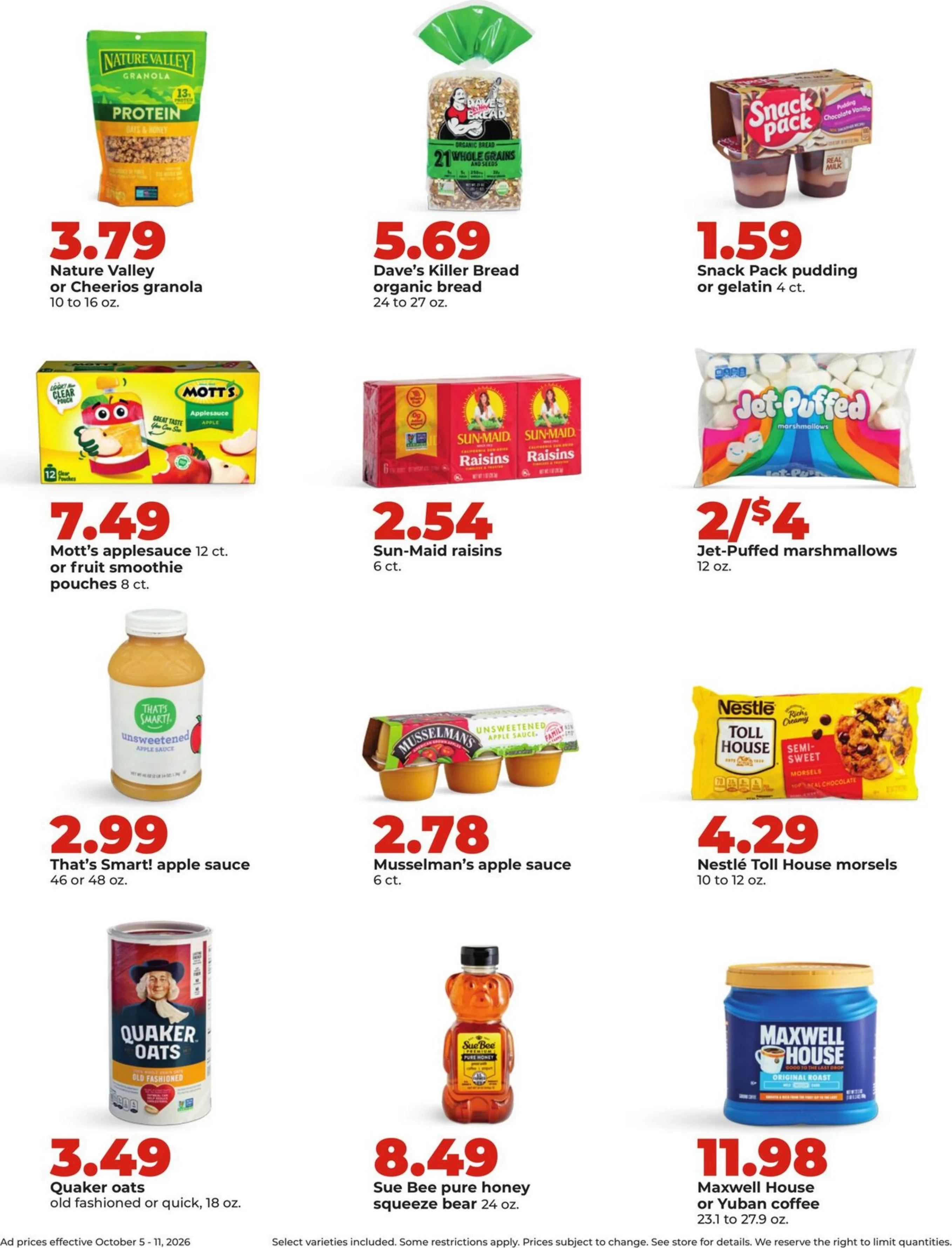Hy-Vee Page 24 of 43, weekly ad for Oct 5 - Oct 11, 2026