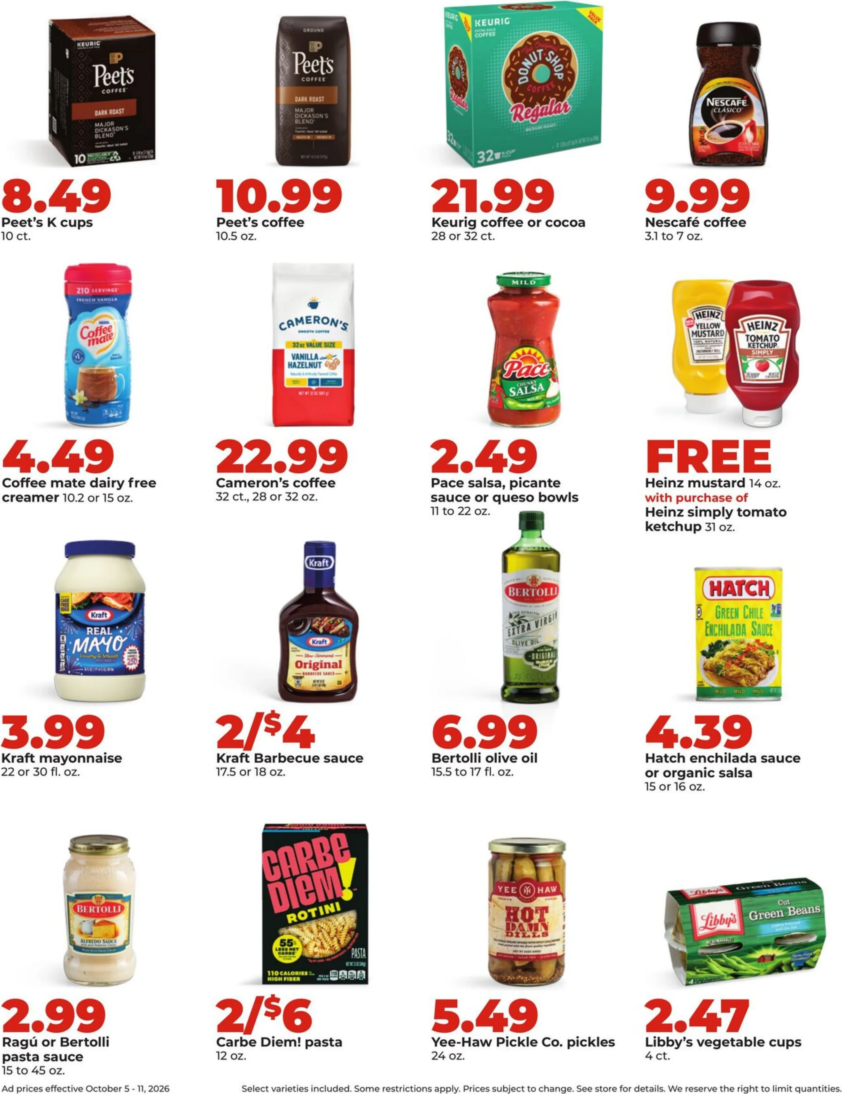 Hy-Vee Page 25 of 43, weekly ad for Oct 5 - Oct 11, 2026
