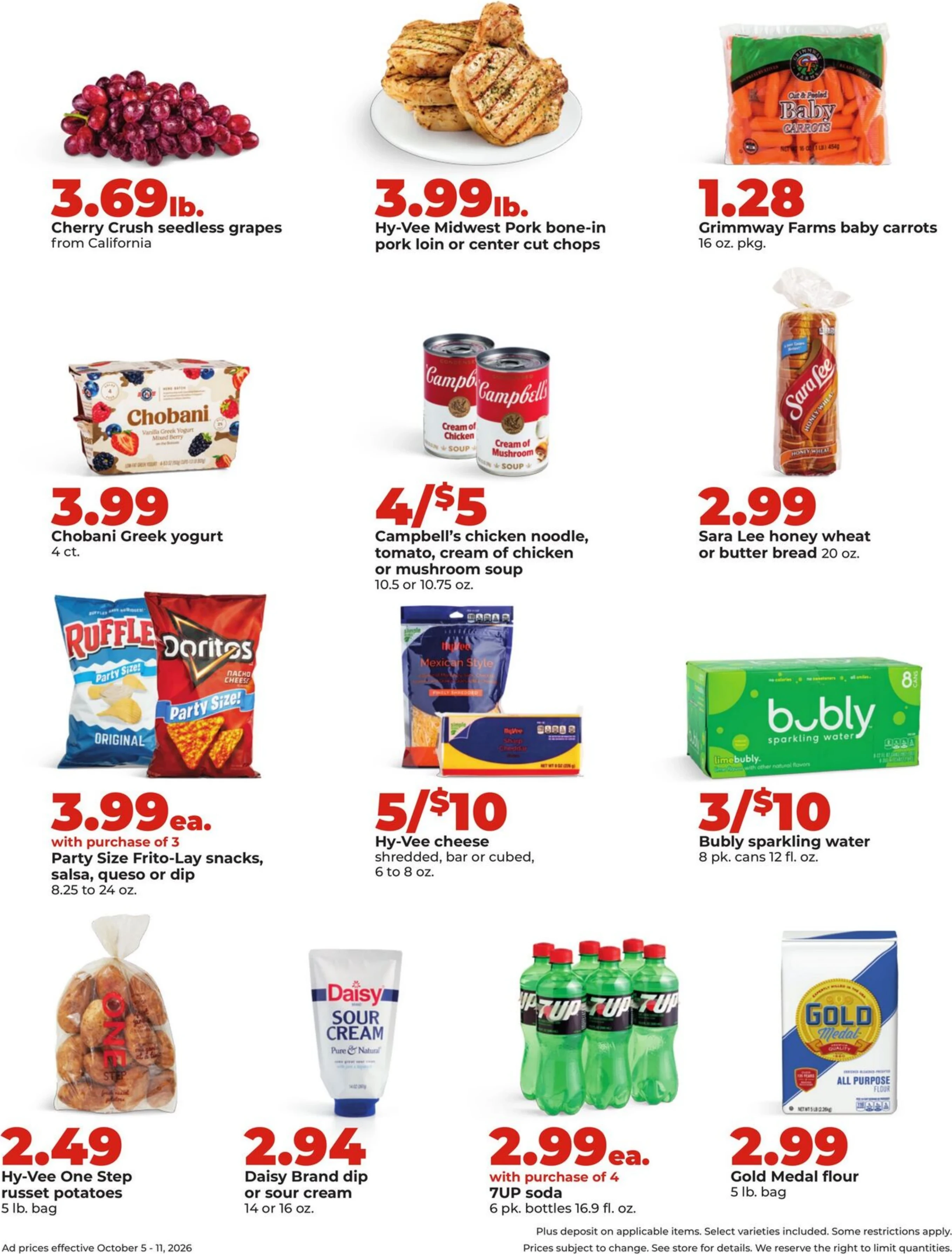 Hy-Vee Page 2 of 43, weekly ad for Oct 5 - Oct 11, 2026