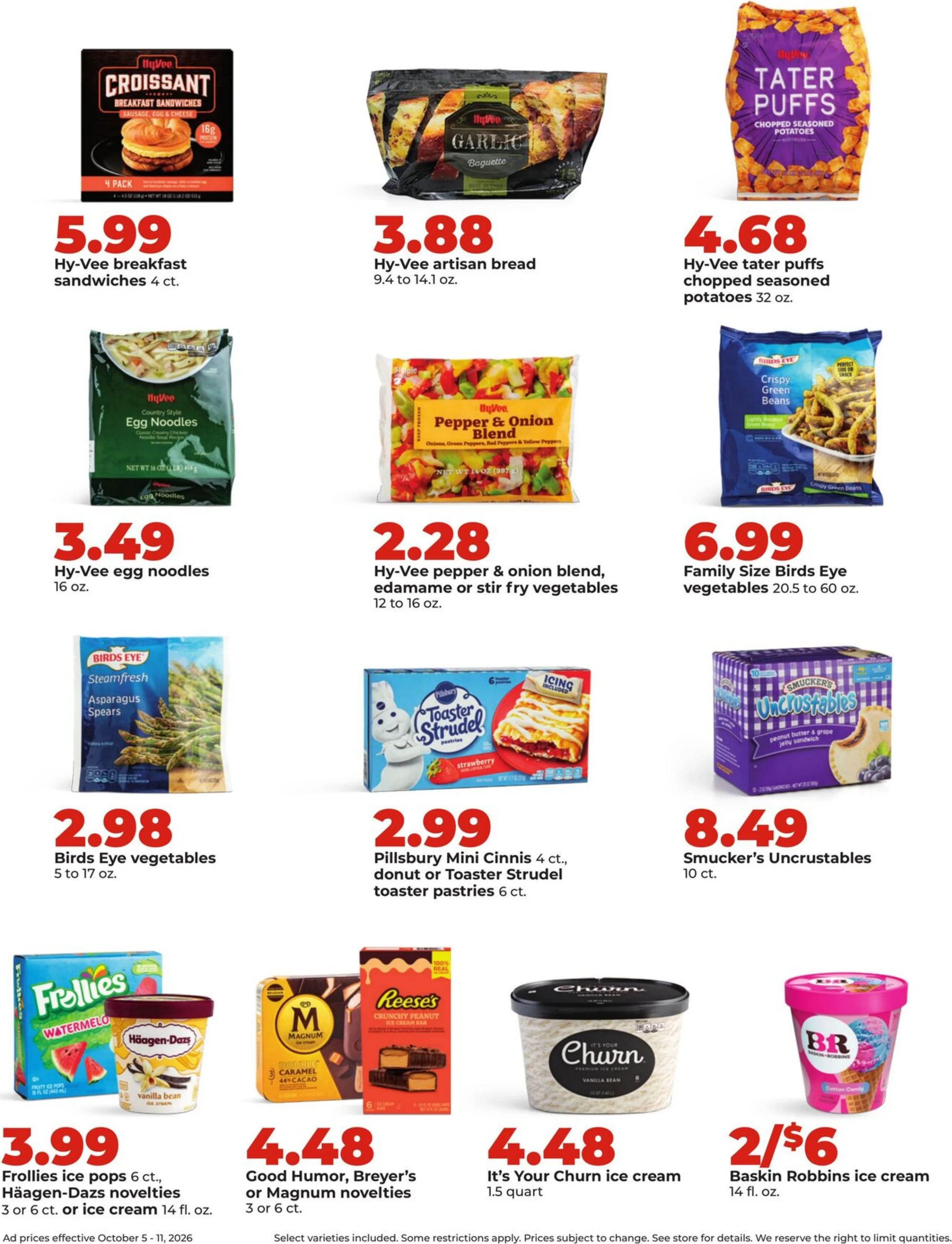 Hy-Vee Page 32 of 43, weekly ad for Oct 5 - Oct 11, 2026