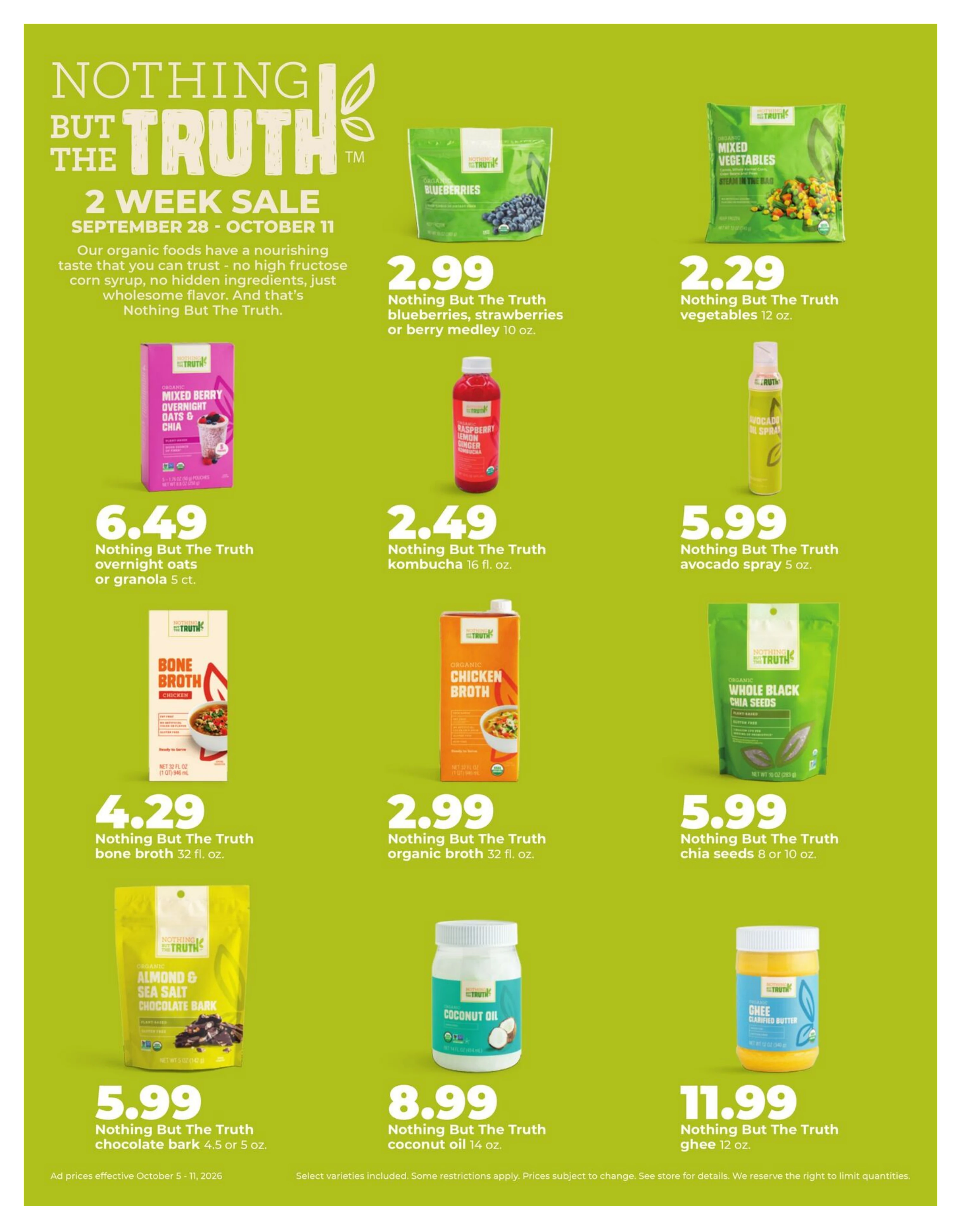 Hy-Vee Page 36 of 43, weekly ad for Oct 5 - Oct 11, 2026