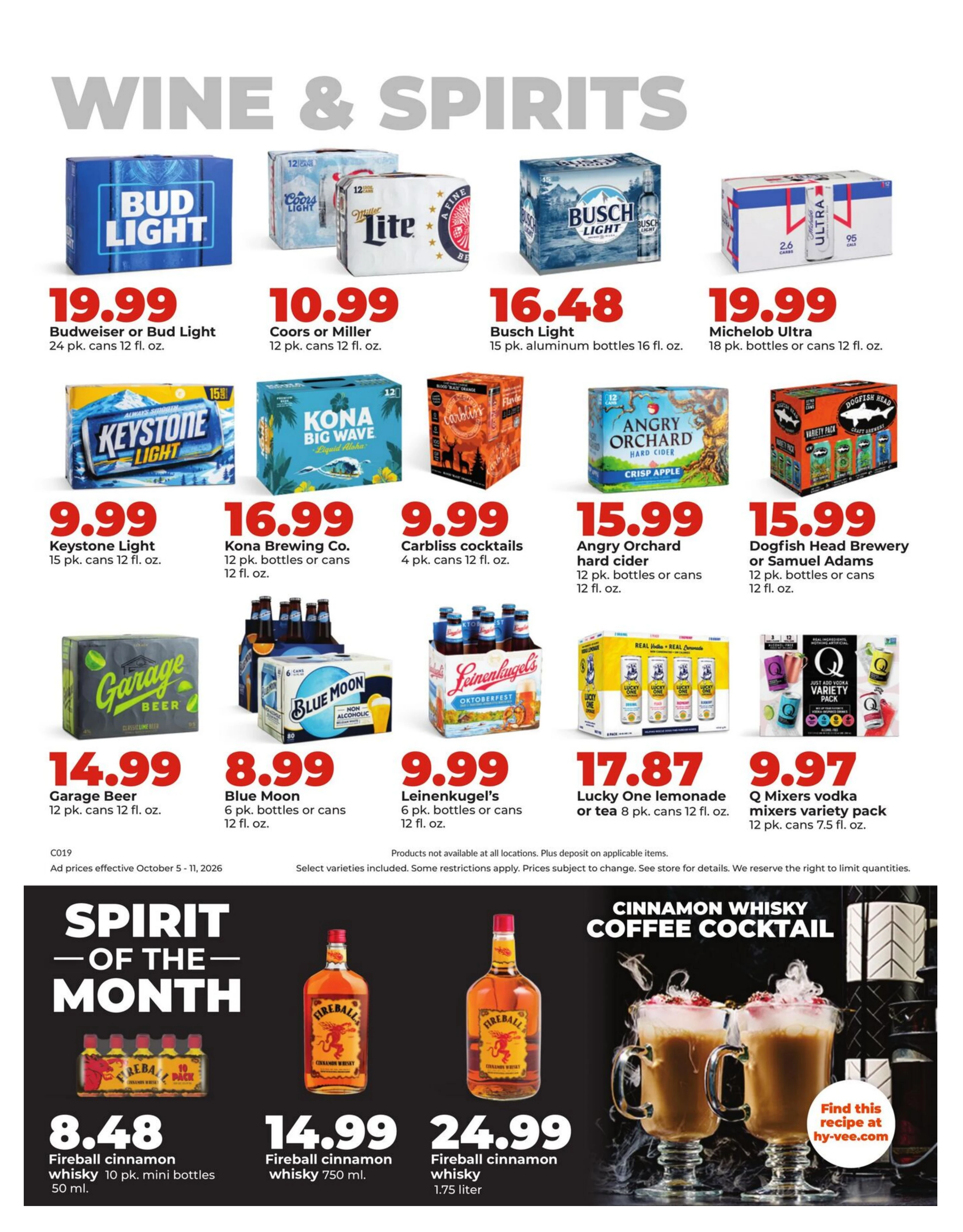 Hy-Vee Page 42 of 43, weekly ad for Oct 5 - Oct 11, 2026