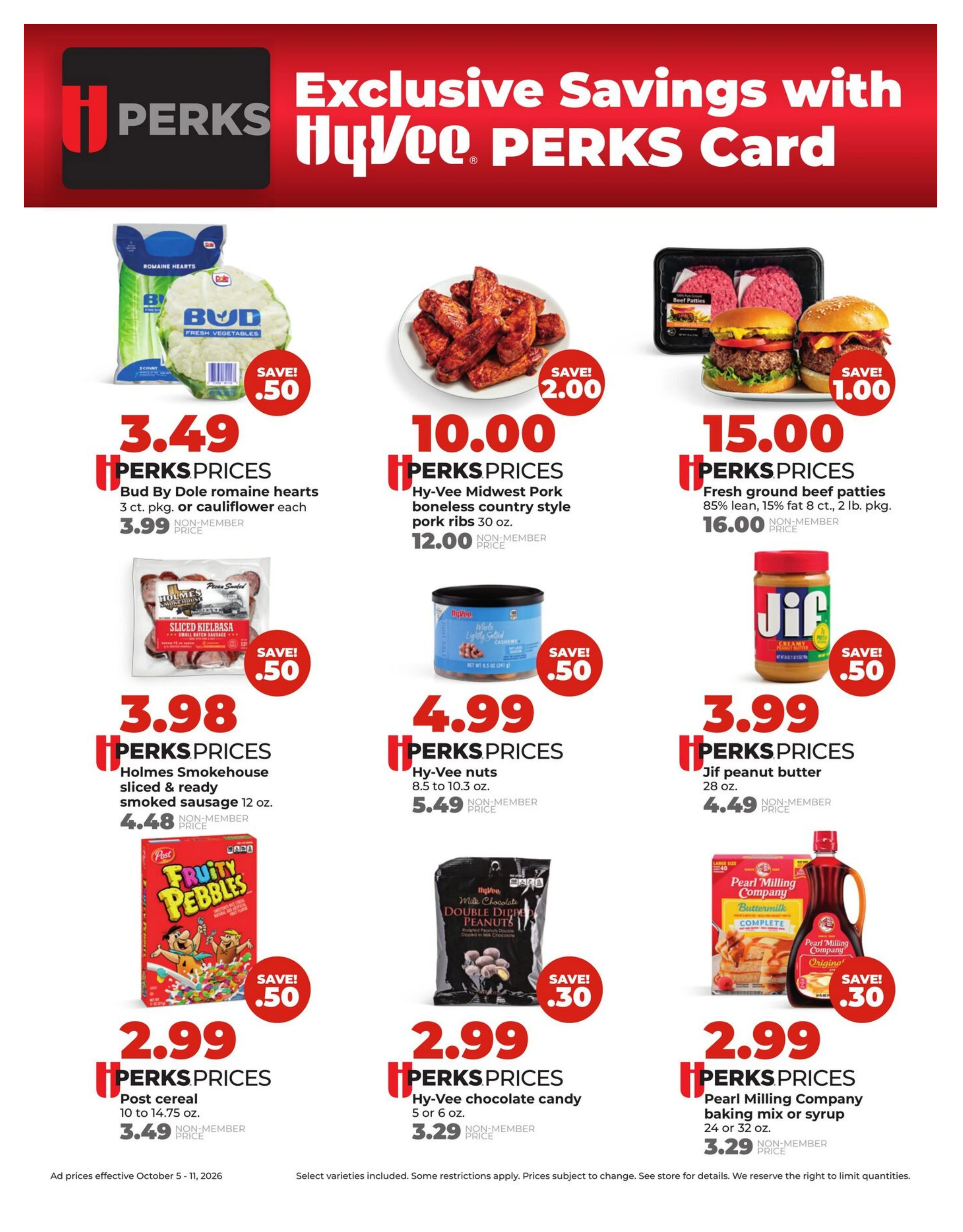 Hy-Vee Page 5 of 43, weekly ad for Oct 5 - Oct 11, 2026