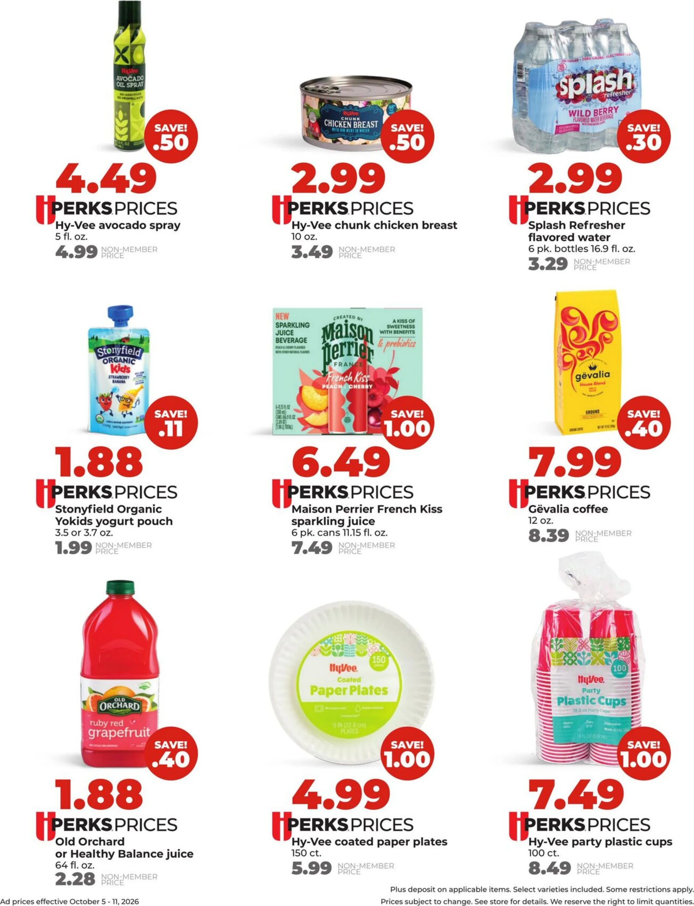 Hy-Vee Page 6 of 43, weekly ad for Oct 5 - Oct 11, 2026