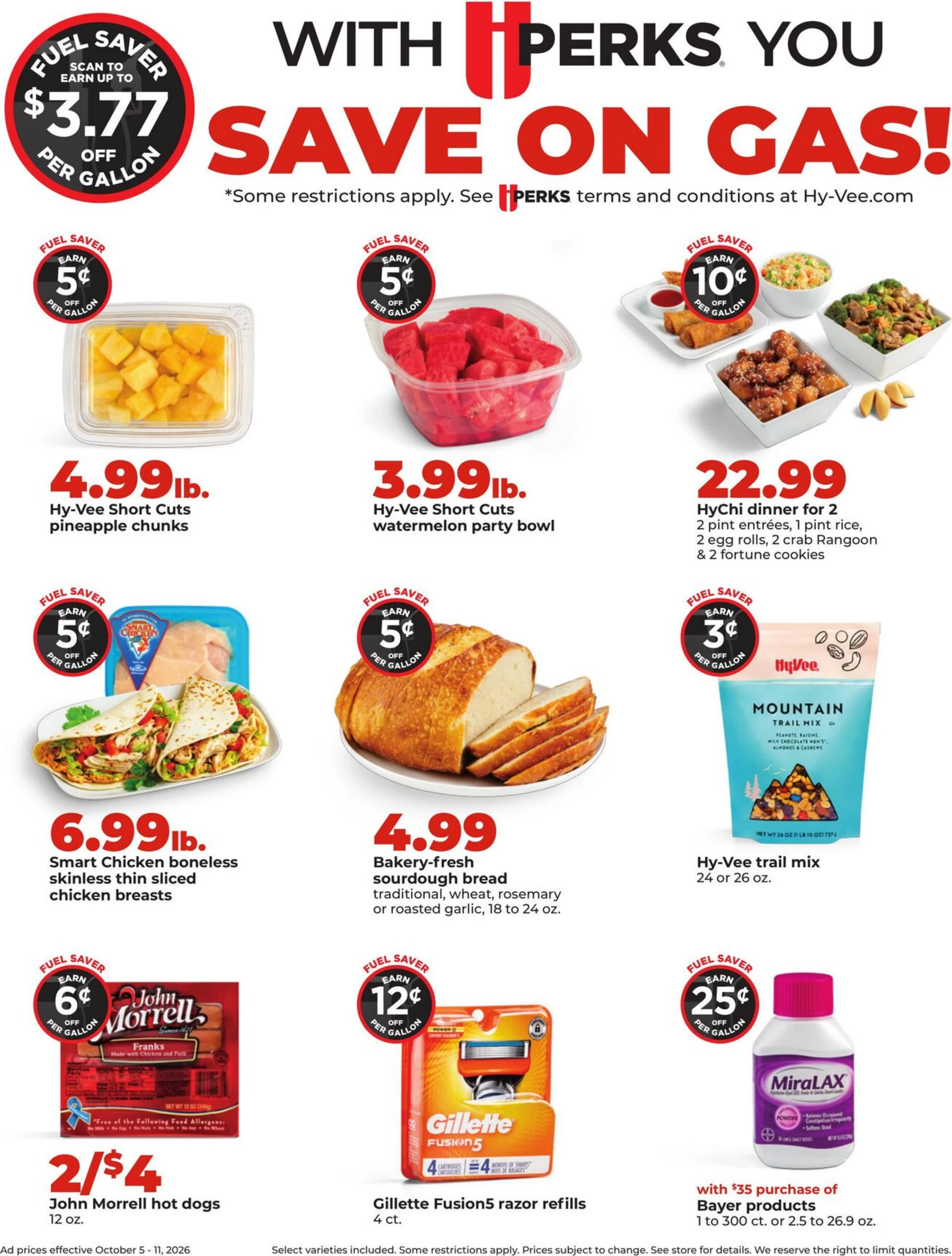 Hy-Vee Page 9 of 43, weekly ad for Oct 5 - Oct 11, 2026