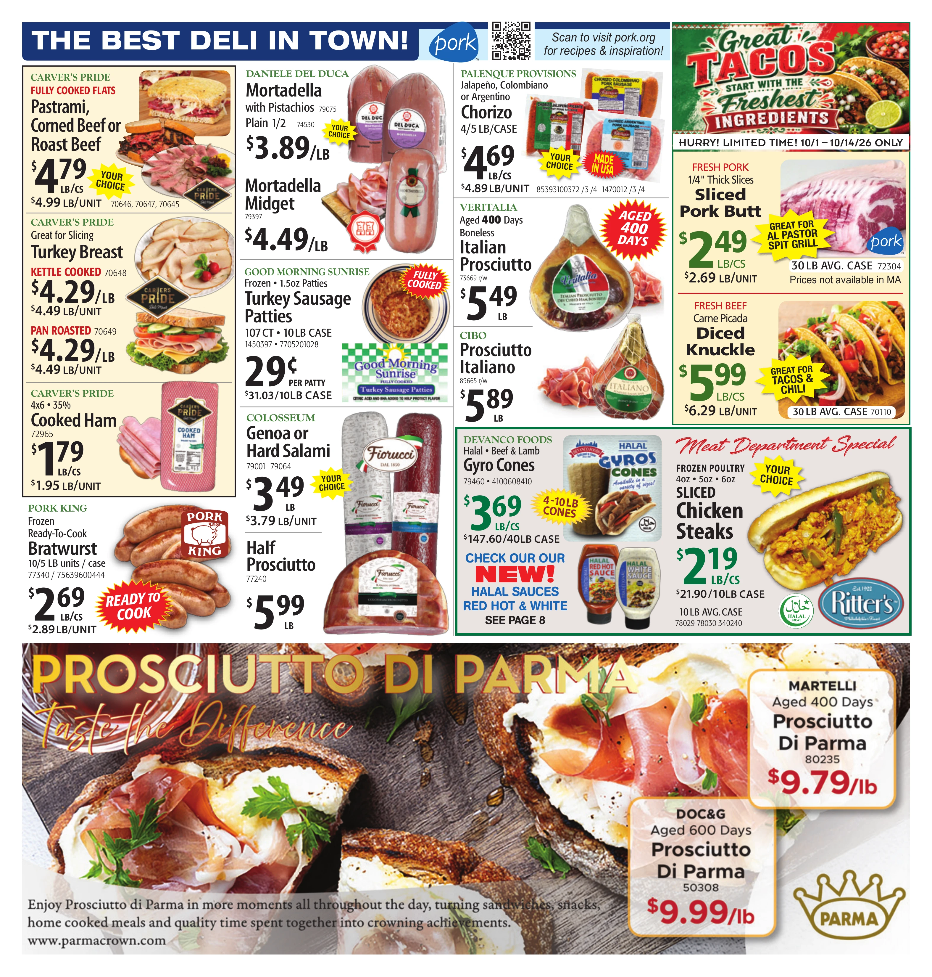 Jetro Cash and Carry Page 2 of 12, weekly ad for Oct 1 - Oct 31, 2026