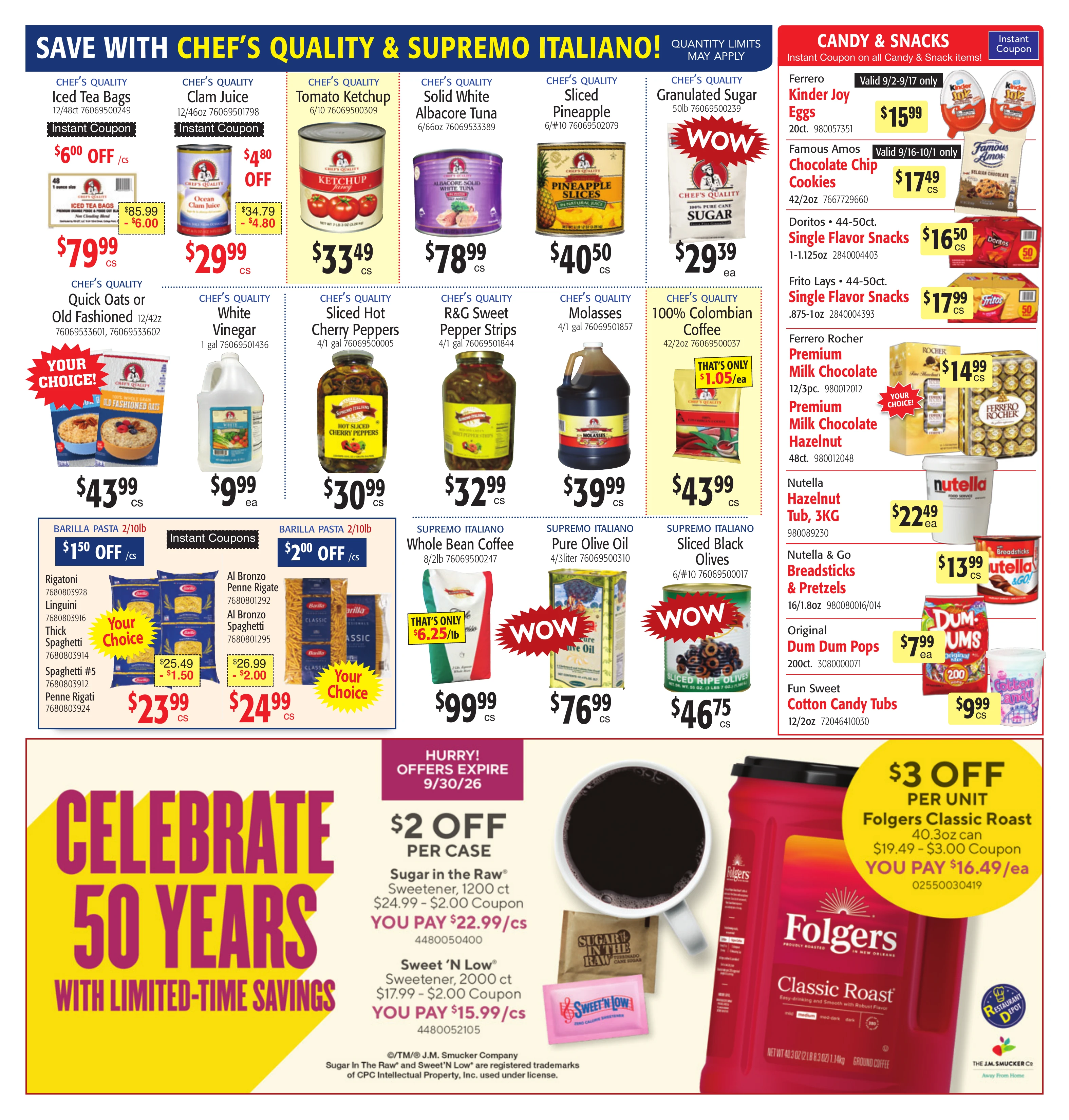 Jetro Cash and Carry Page 9 of 16, weekly ad for Sep 1 - Sep 30, 2026