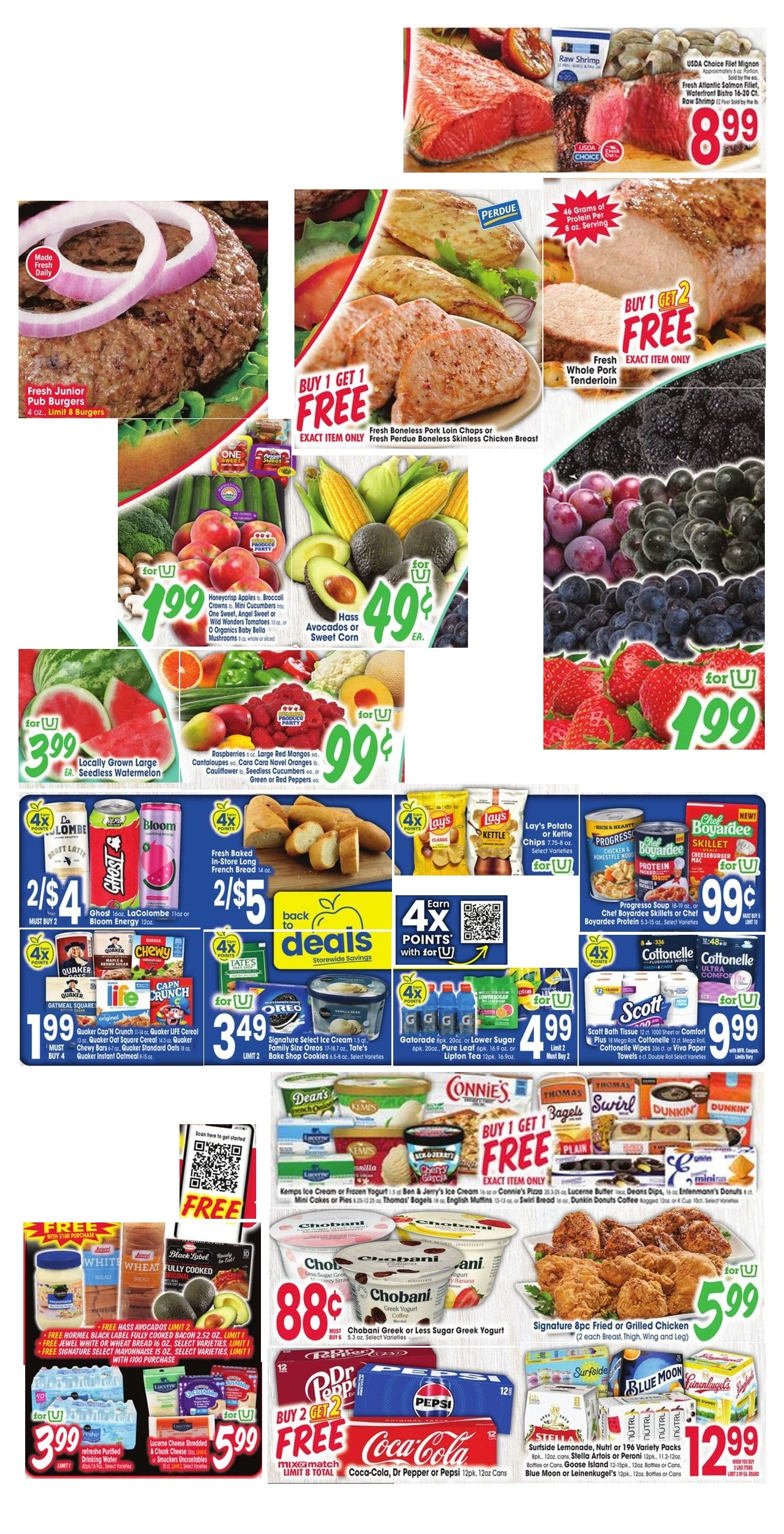 Jewel-Osco Page 1 of 11, weekly ad for Aug 19 - Aug 25, 2026