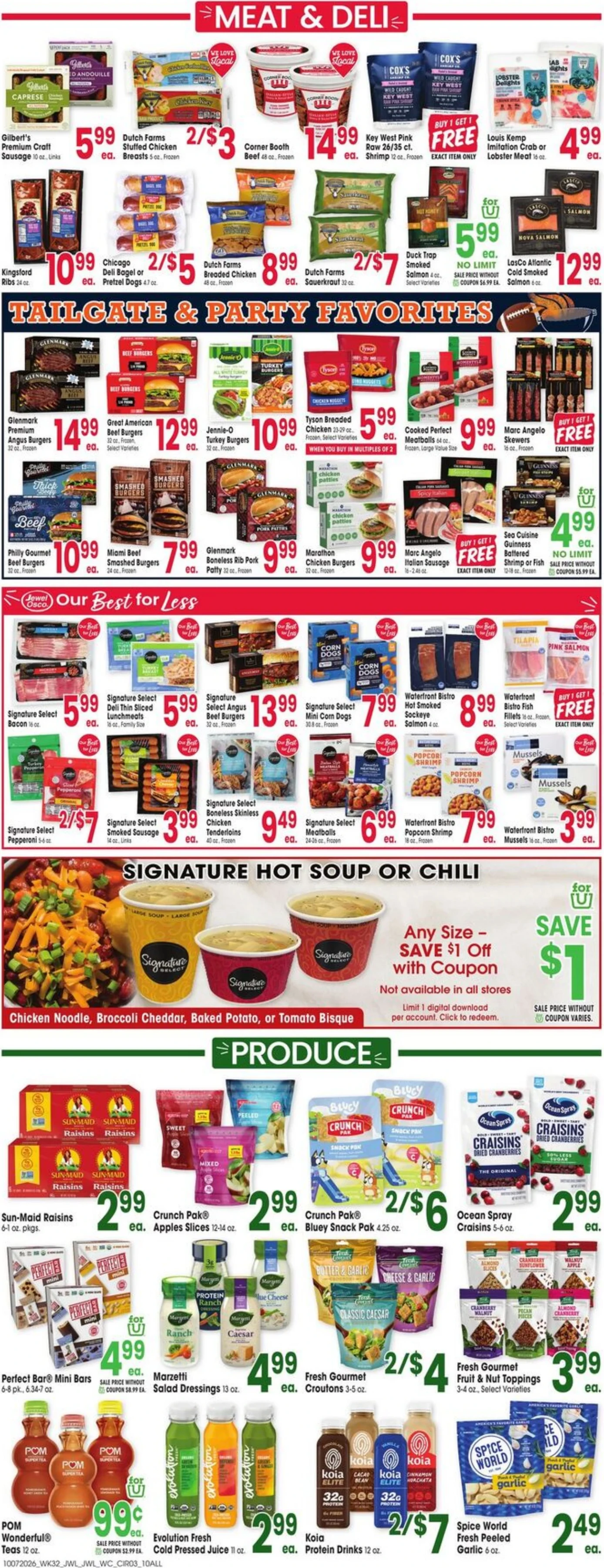 Jewel-Osco Page 3 of 10, weekly ad for Oct 7 - Oct 13, 2026