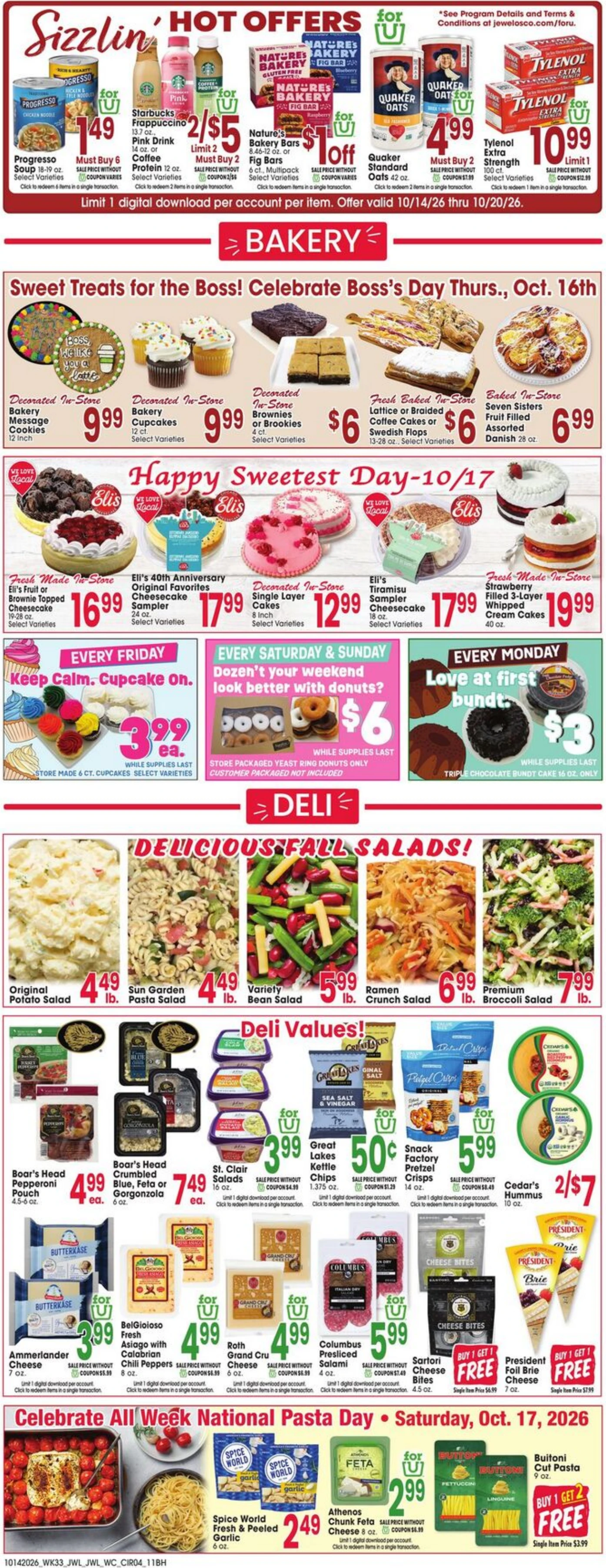 Jewel-Osco Page 4 of 12, weekly ad for Oct 14 - Oct 20, 2026