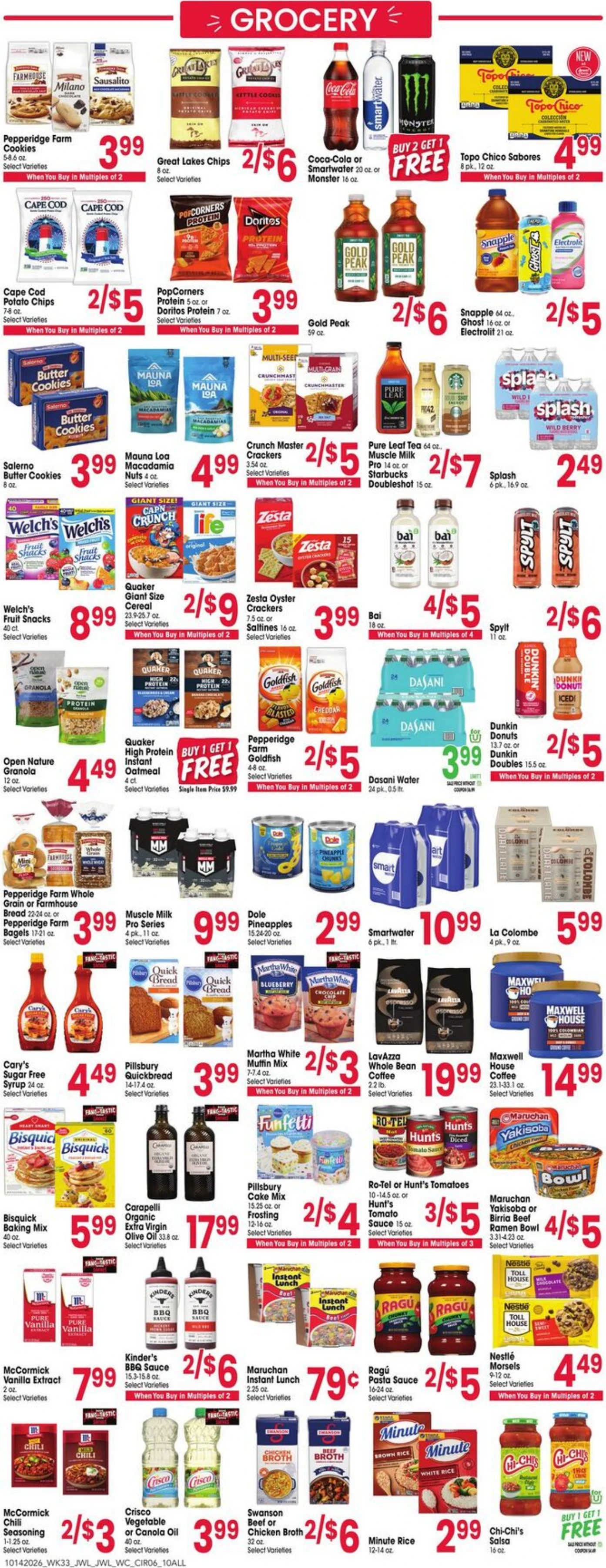 Jewel-Osco Page 6 of 12, weekly ad for Oct 14 - Oct 20, 2026