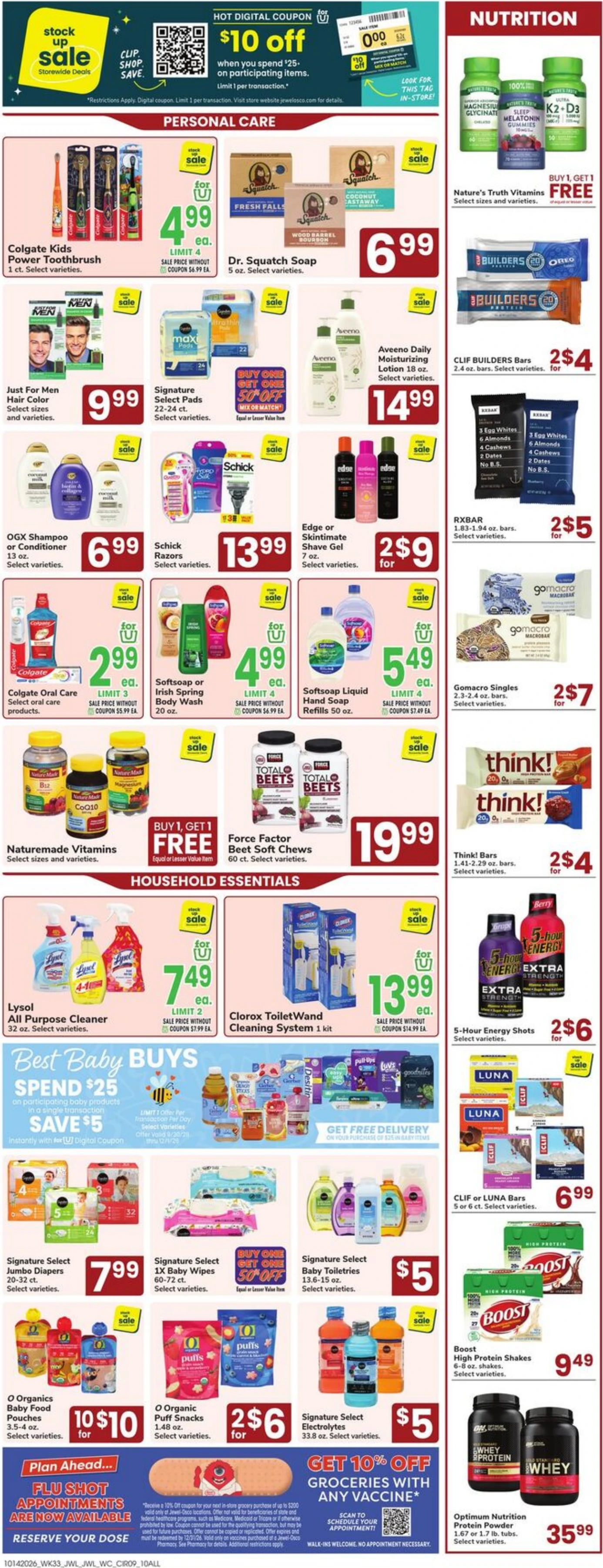 Jewel-Osco Page 9 of 12, weekly ad for Oct 14 - Oct 20, 2026